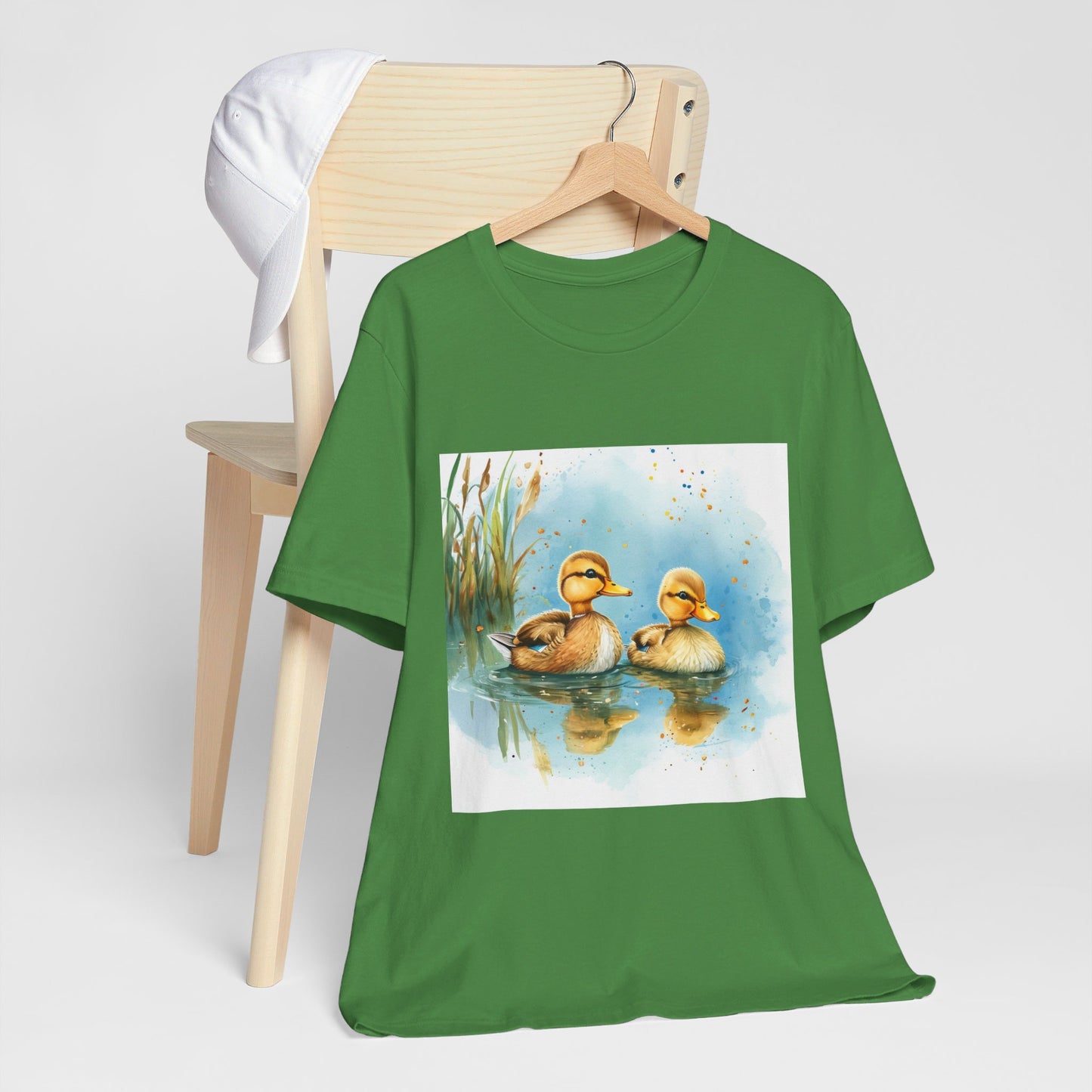 Adorable Baby Mallard Ducks Unisex Jersey Short Sleeve Tee