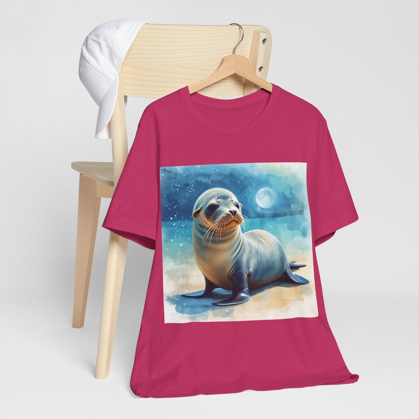 Cute Sea Lion Unisex Jersey Short Sleeve Tee