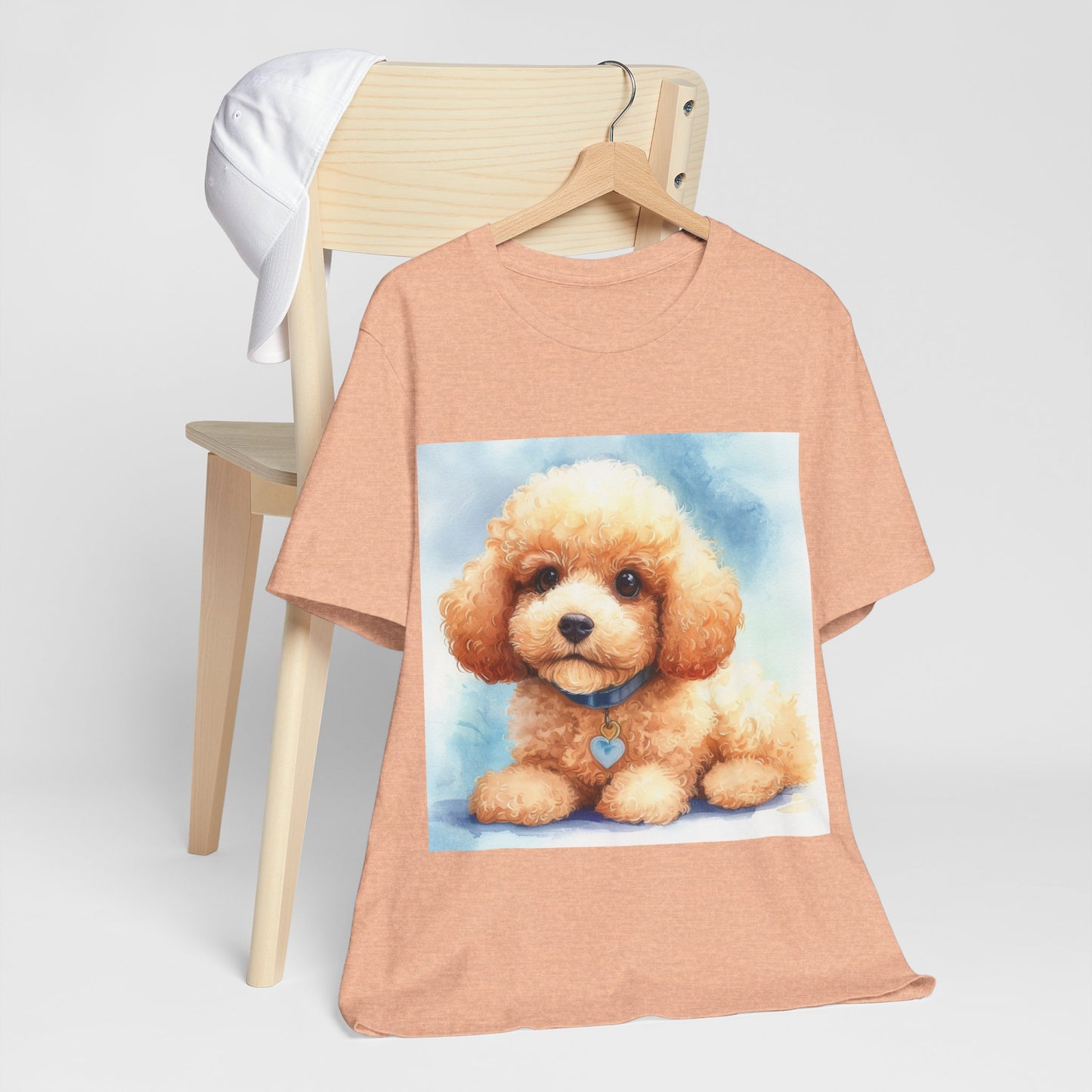 Poodle Puppy Unisex Jersey Short Sleeve Tee