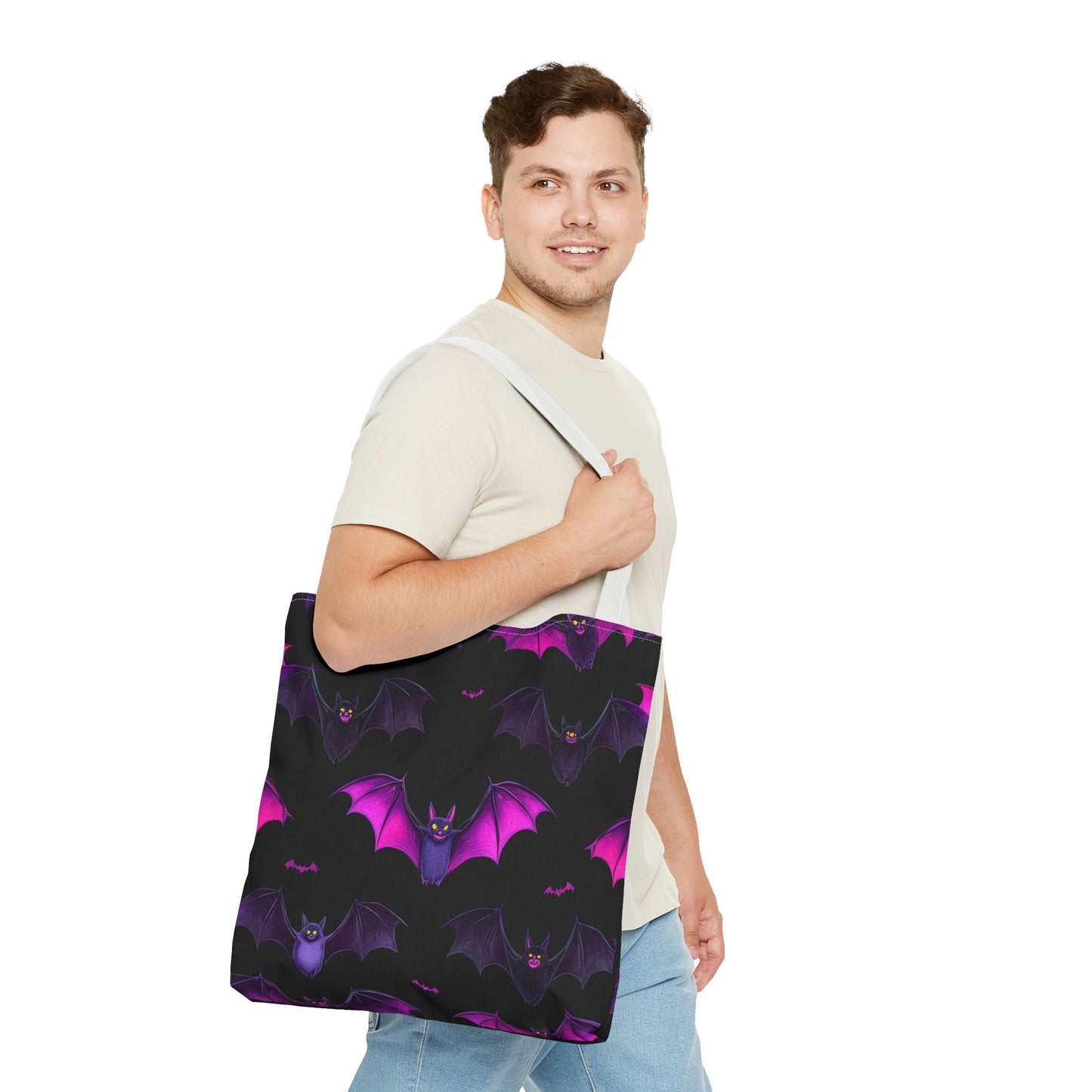 Halloween Bat Tote Bag (AOP)