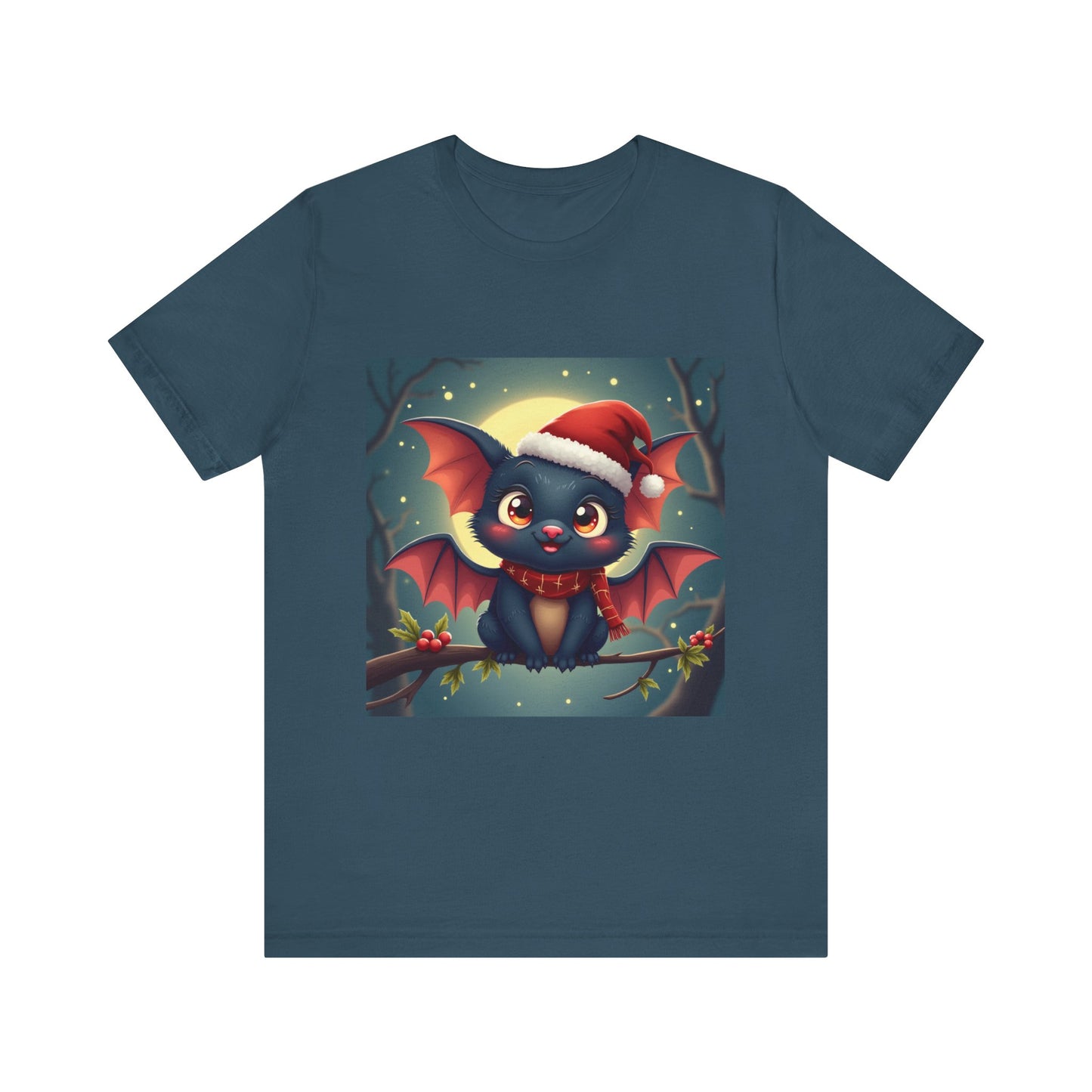 Cute Holidays Bat Unisex Jersey Tee