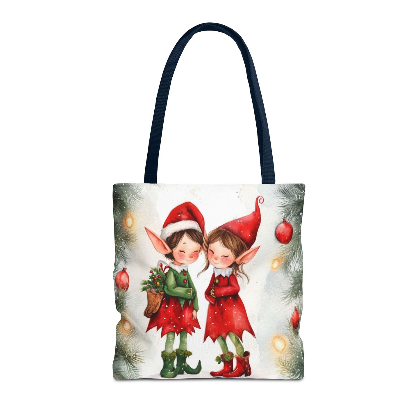 Watercolor Elves Tote Bag (AOP)