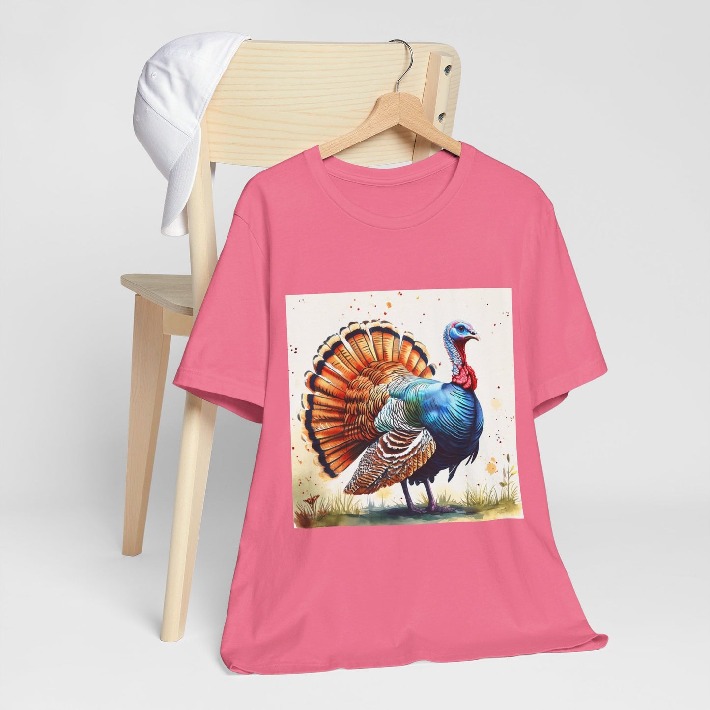 Cute Turkey Unisex Jersey Short Sleeve Tee