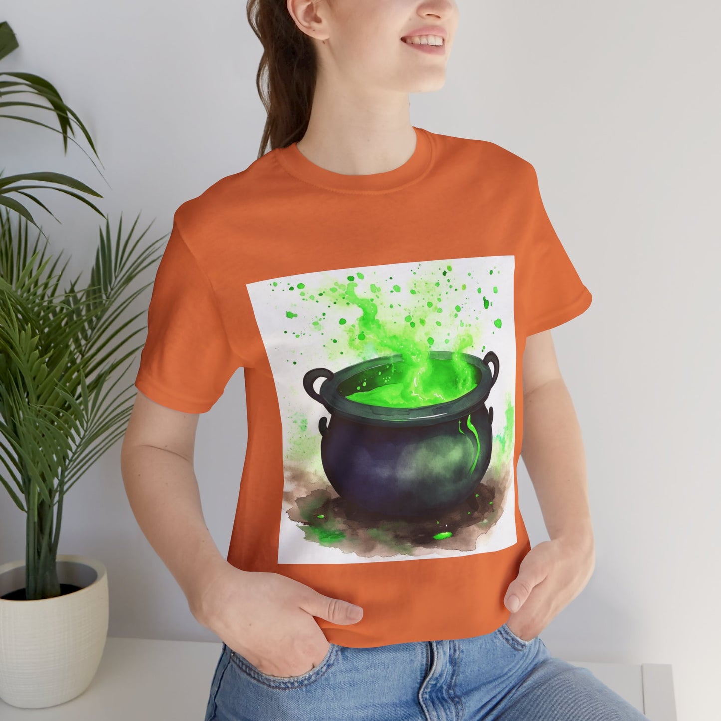 Witch's Cauldron Unisex Jersey Short Sleeve Tee