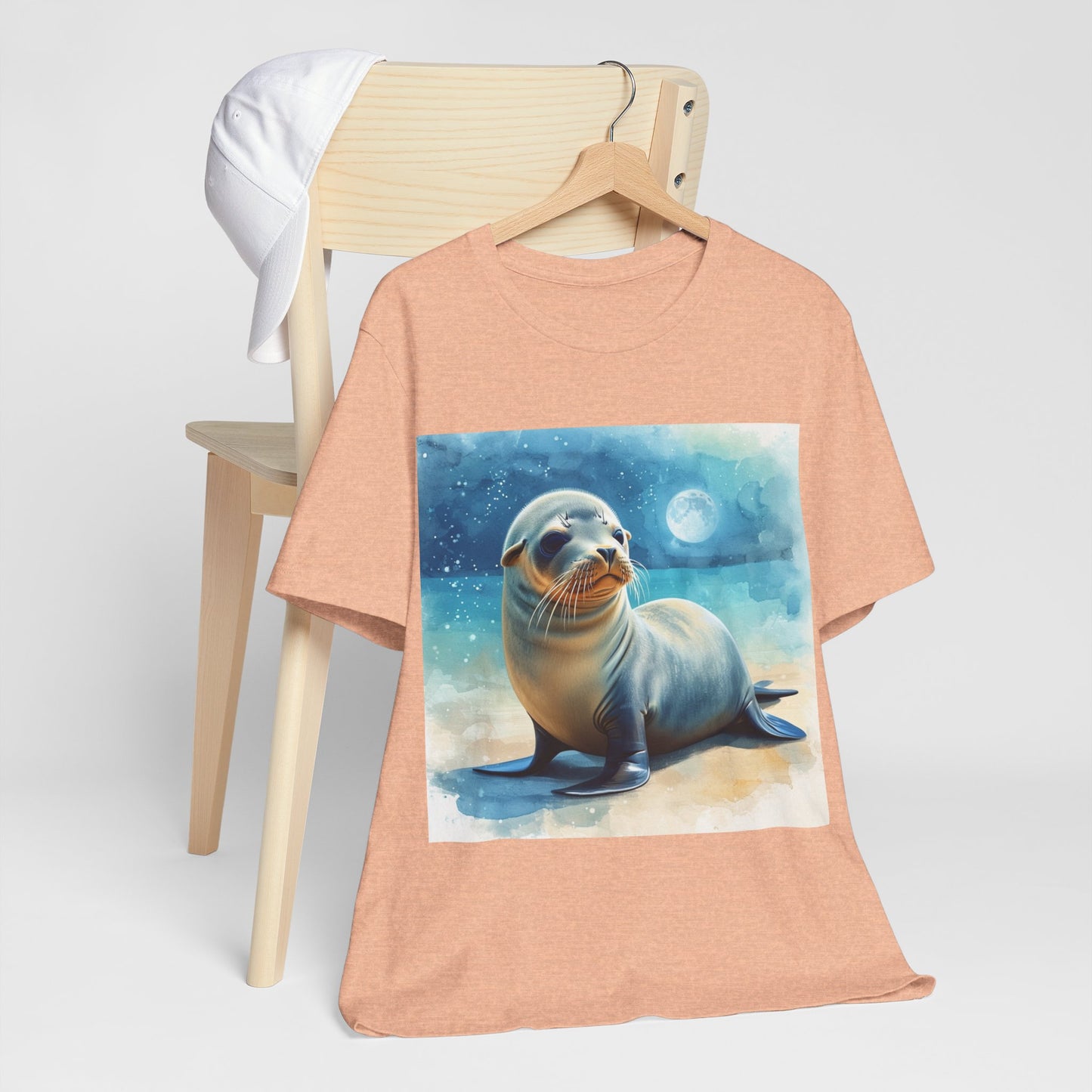 Cute Sea Lion Unisex Jersey Short Sleeve Tee