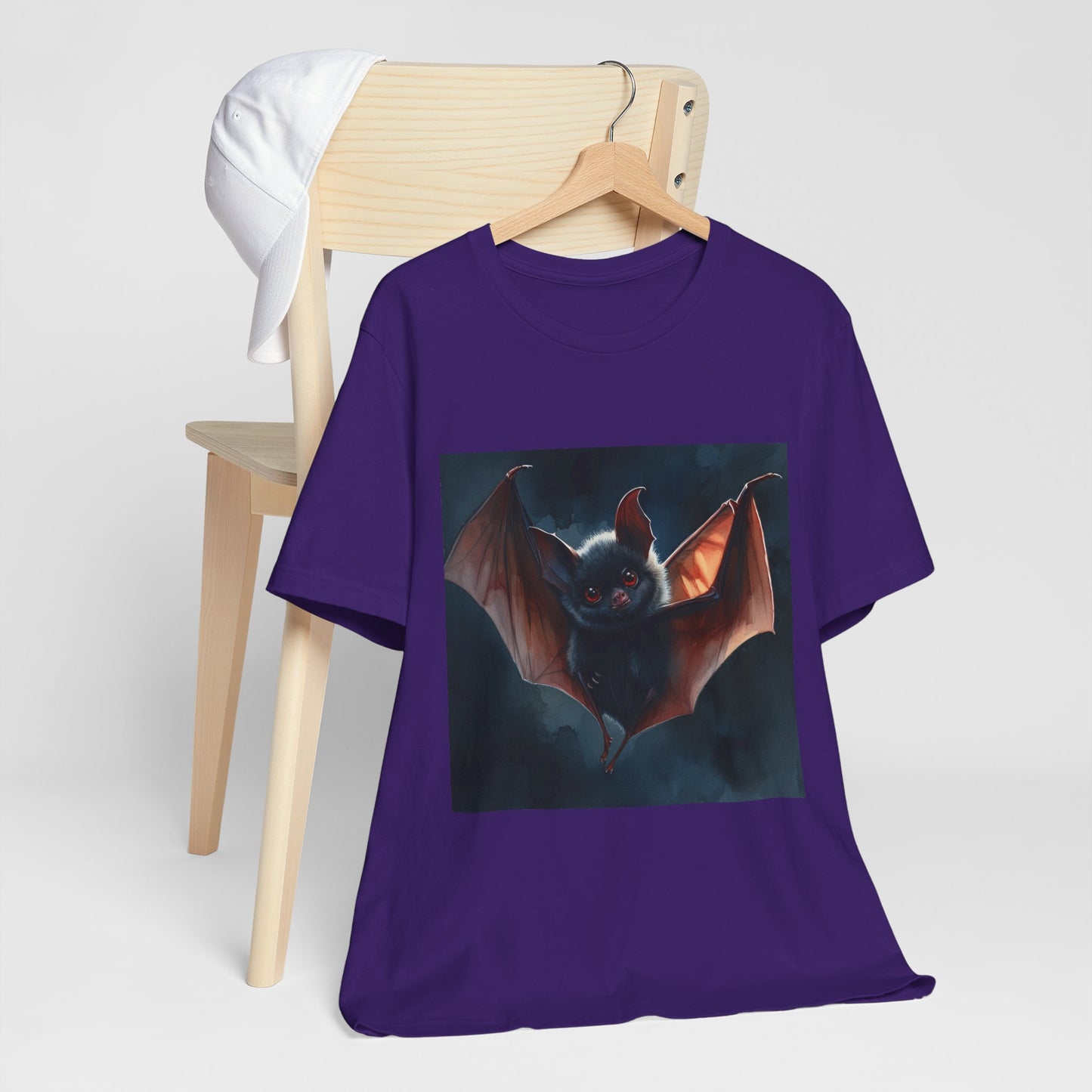 Cute Spooky Bat Unisex Jersey Short Sleeve Tee