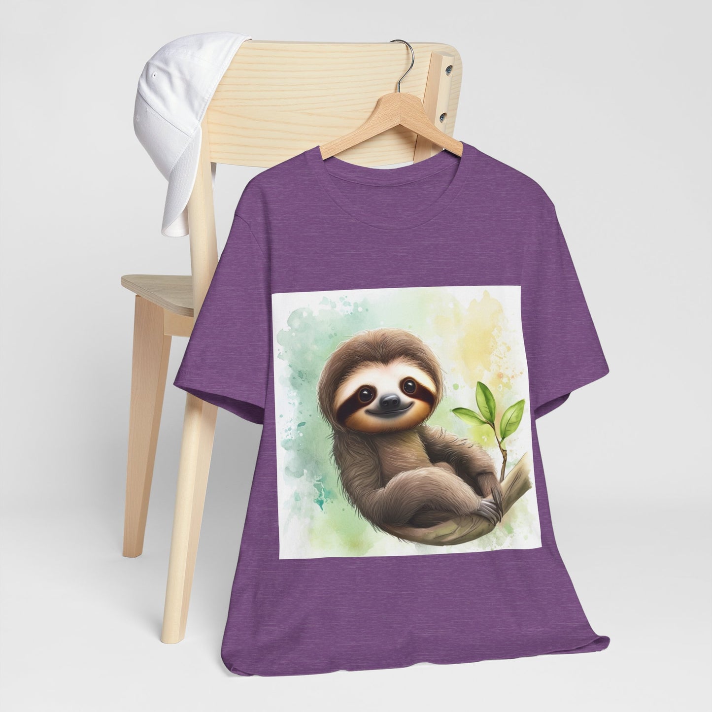 Cute Sloth Unisex Jersey Short Sleeve Tee