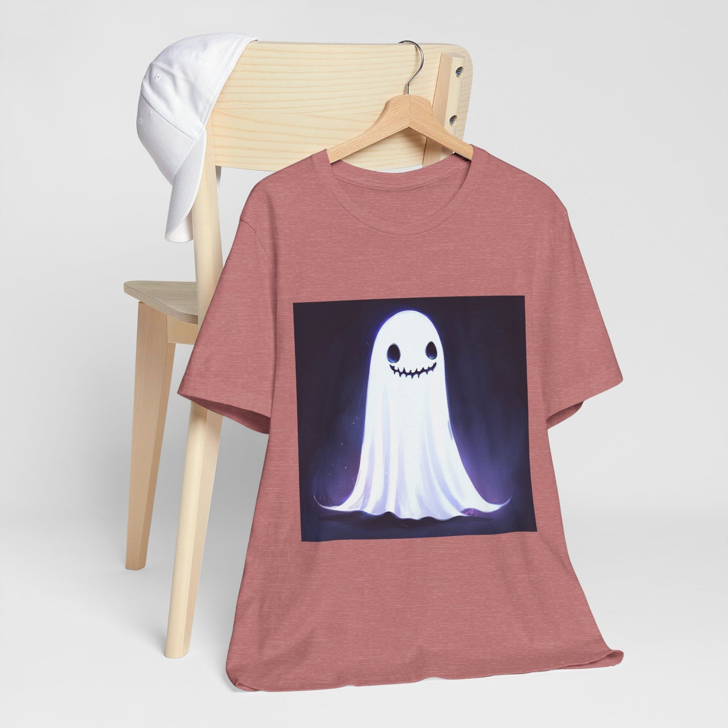 Creepy Cute Ghost Unisex Jersey Short Sleeve Tee