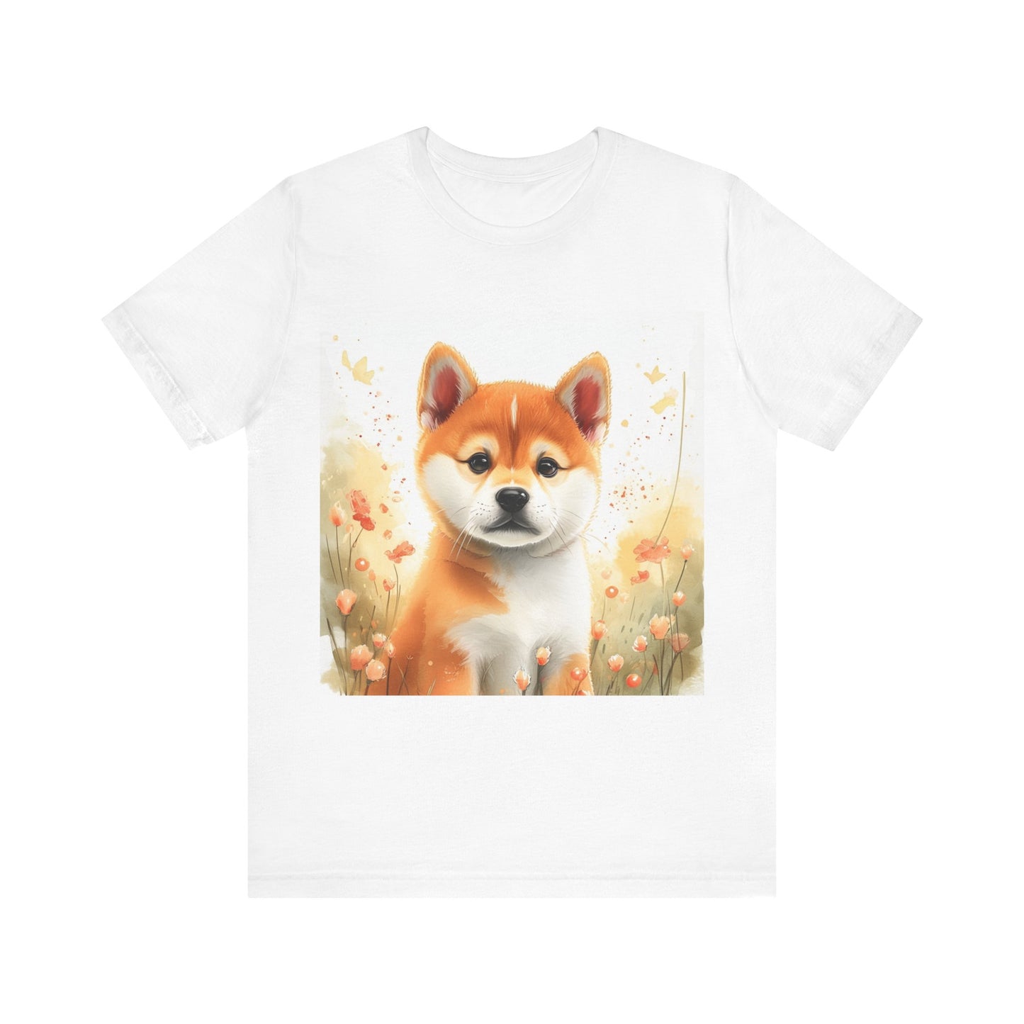 Shiba Inu Unisex Jersey Short Sleeve Tee