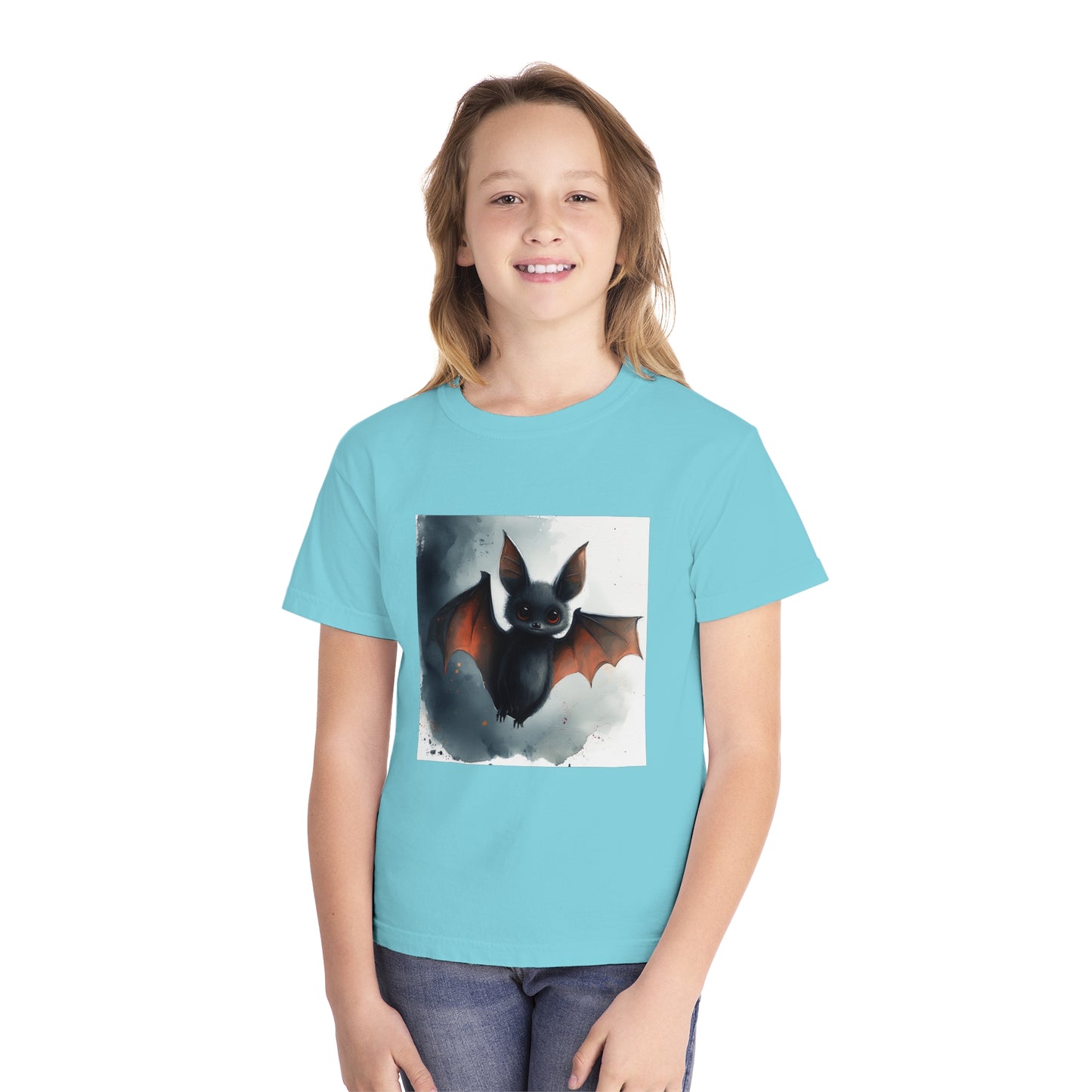 Adorable Baby Bat Youth Midweight Tee