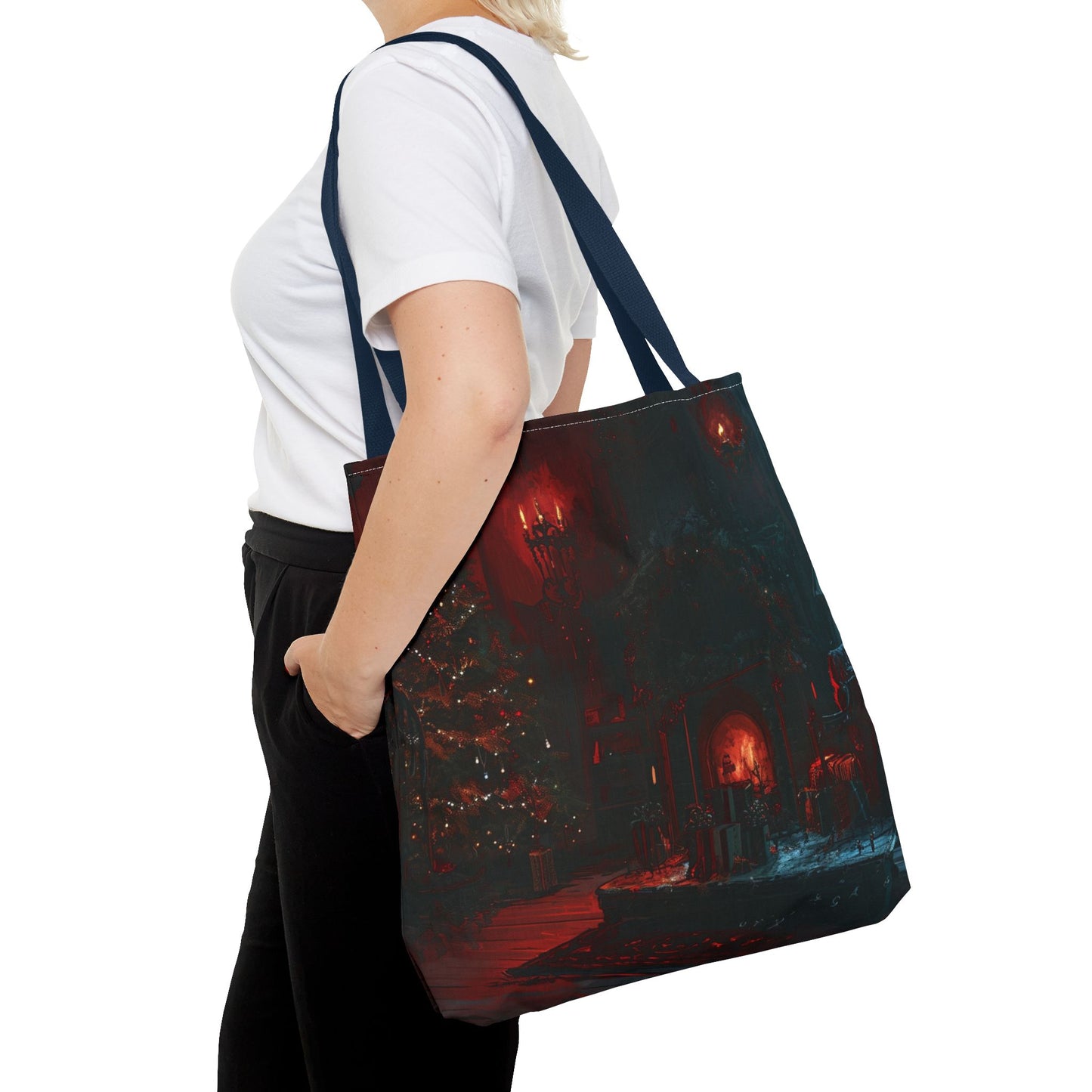 Macabre Hearth Tote Bag (AOP)