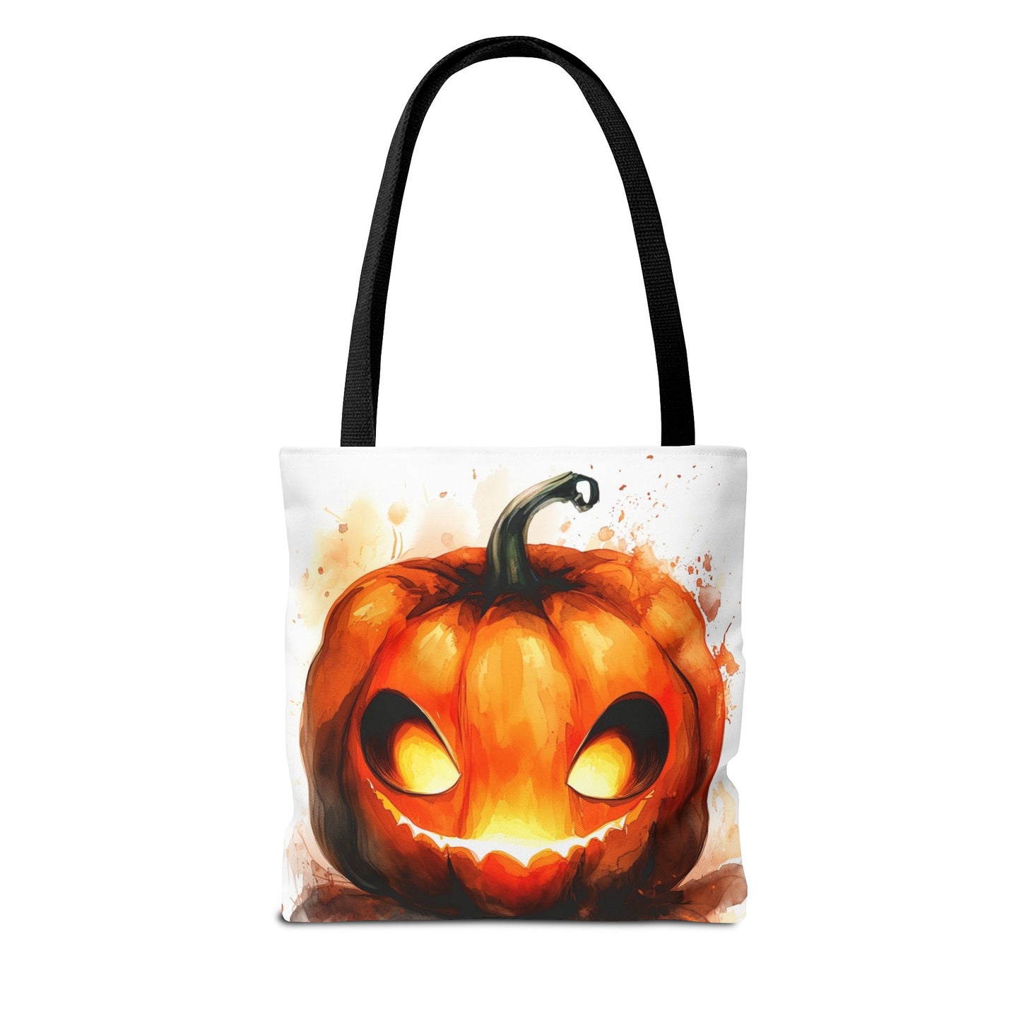 Cute Happy Jack o Lantern Tote Bag (AOP)