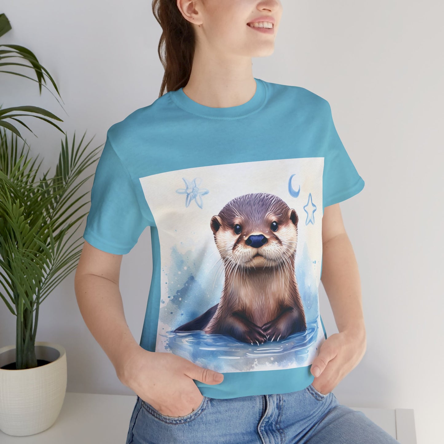 Otter Unisex Jersey Short Sleeve Tee