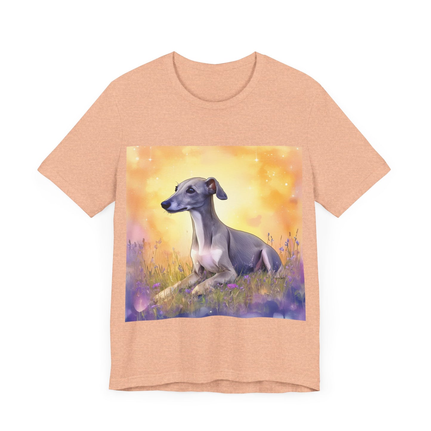 Sunset Greyhound Jersey Short Sleeve Tee