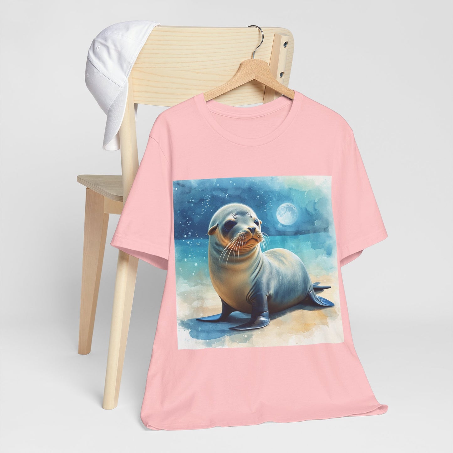 Cute Sea Lion Unisex Jersey Short Sleeve Tee