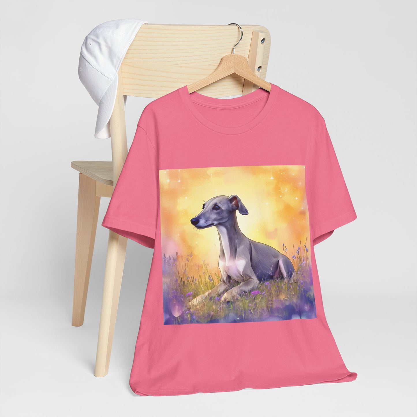 Sunset Greyhound Jersey Short Sleeve Tee