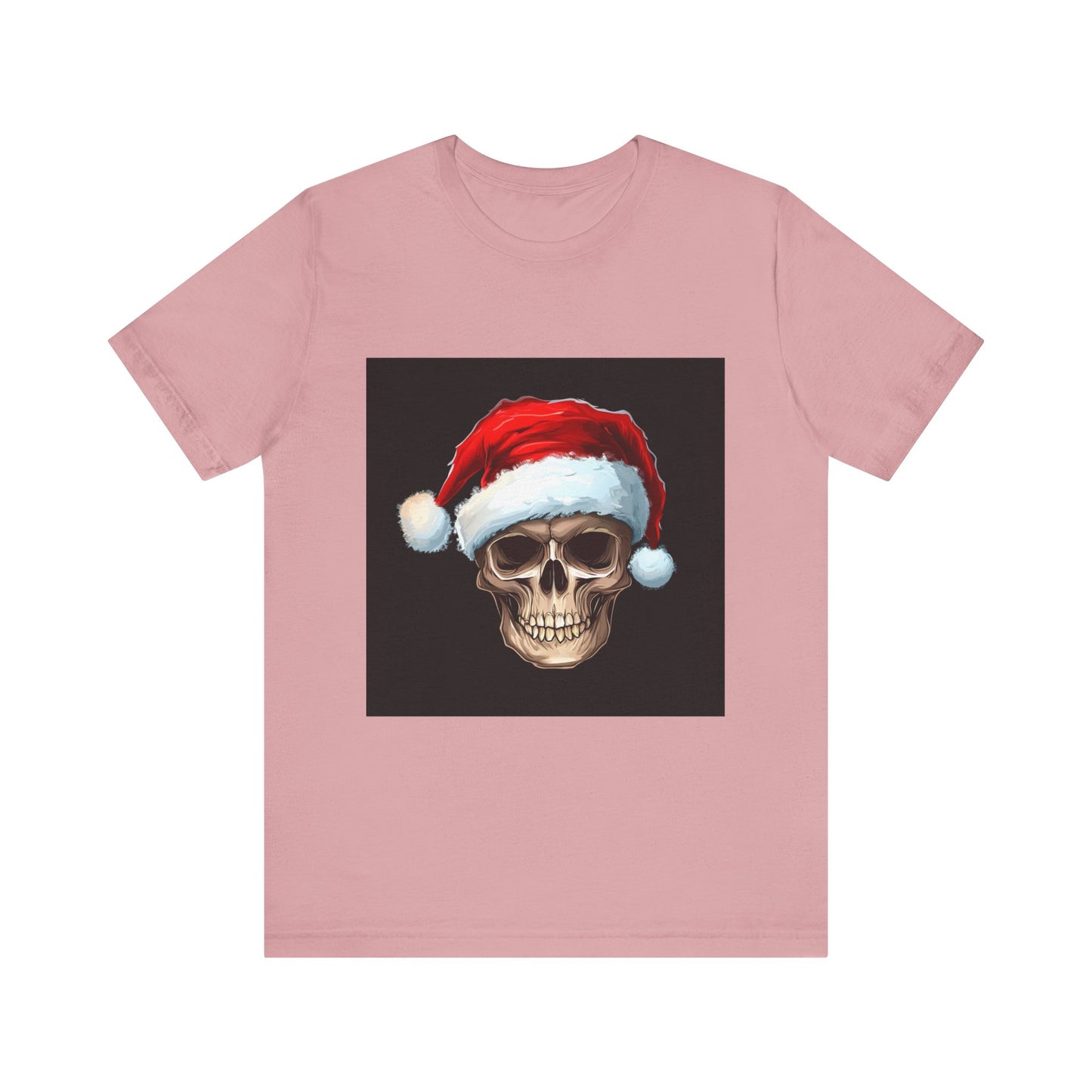 Santa Hat Skull Unisex Jersey Tee