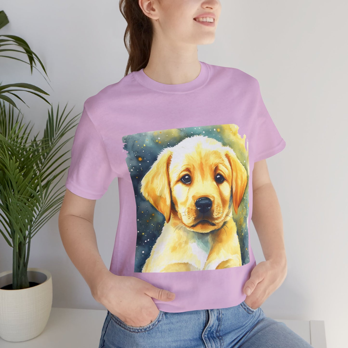 Yellow Lab Unisex Jersey Short Sleeve Tee