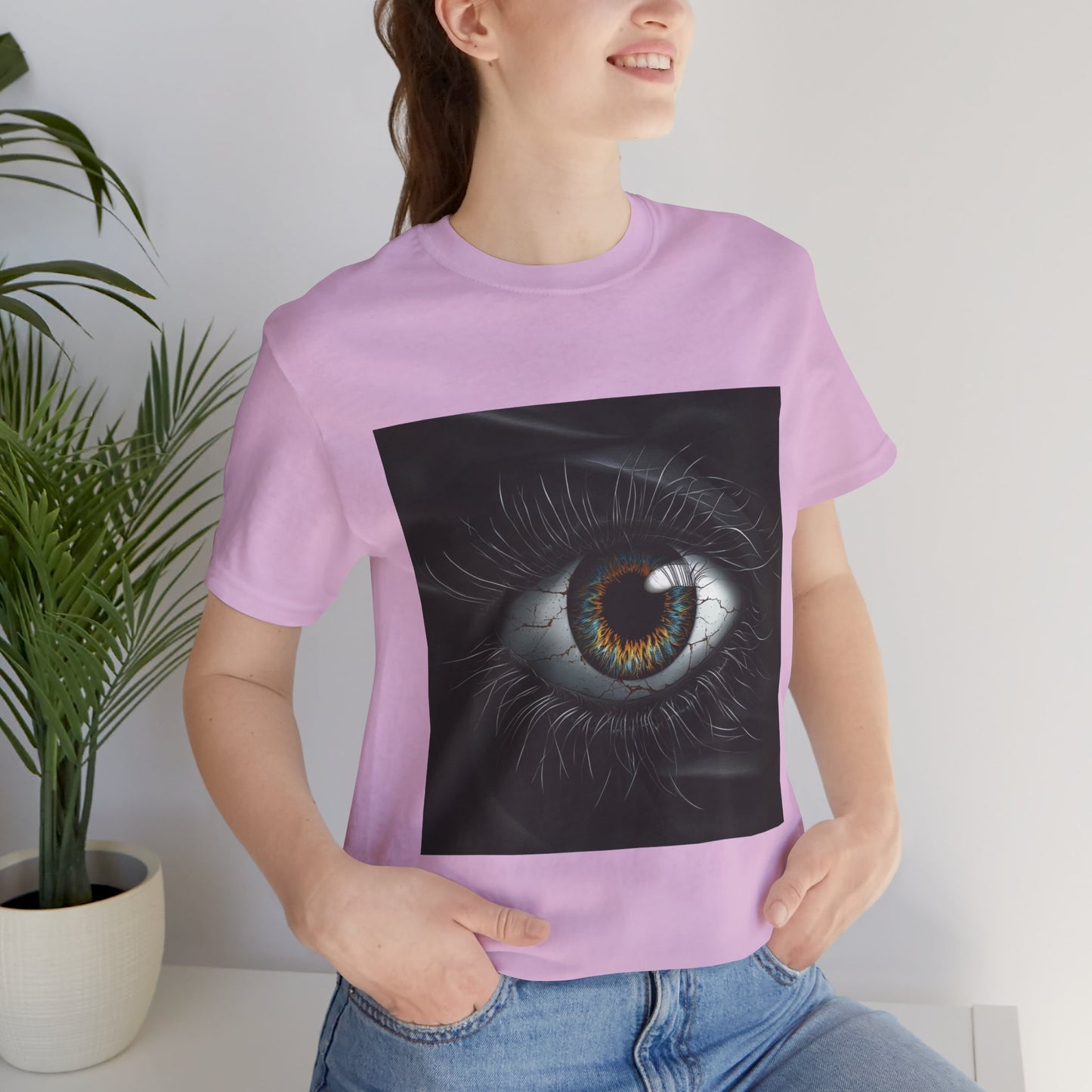 Unsettling Eye Unisex Jersey Short Sleeve Tee