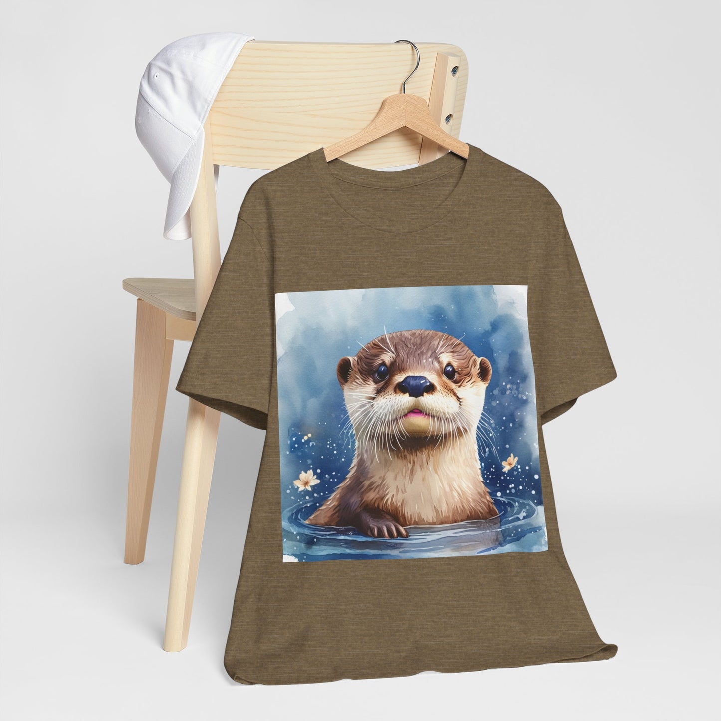 Cute Otter Unisex Jersey Short Sleeve Tee