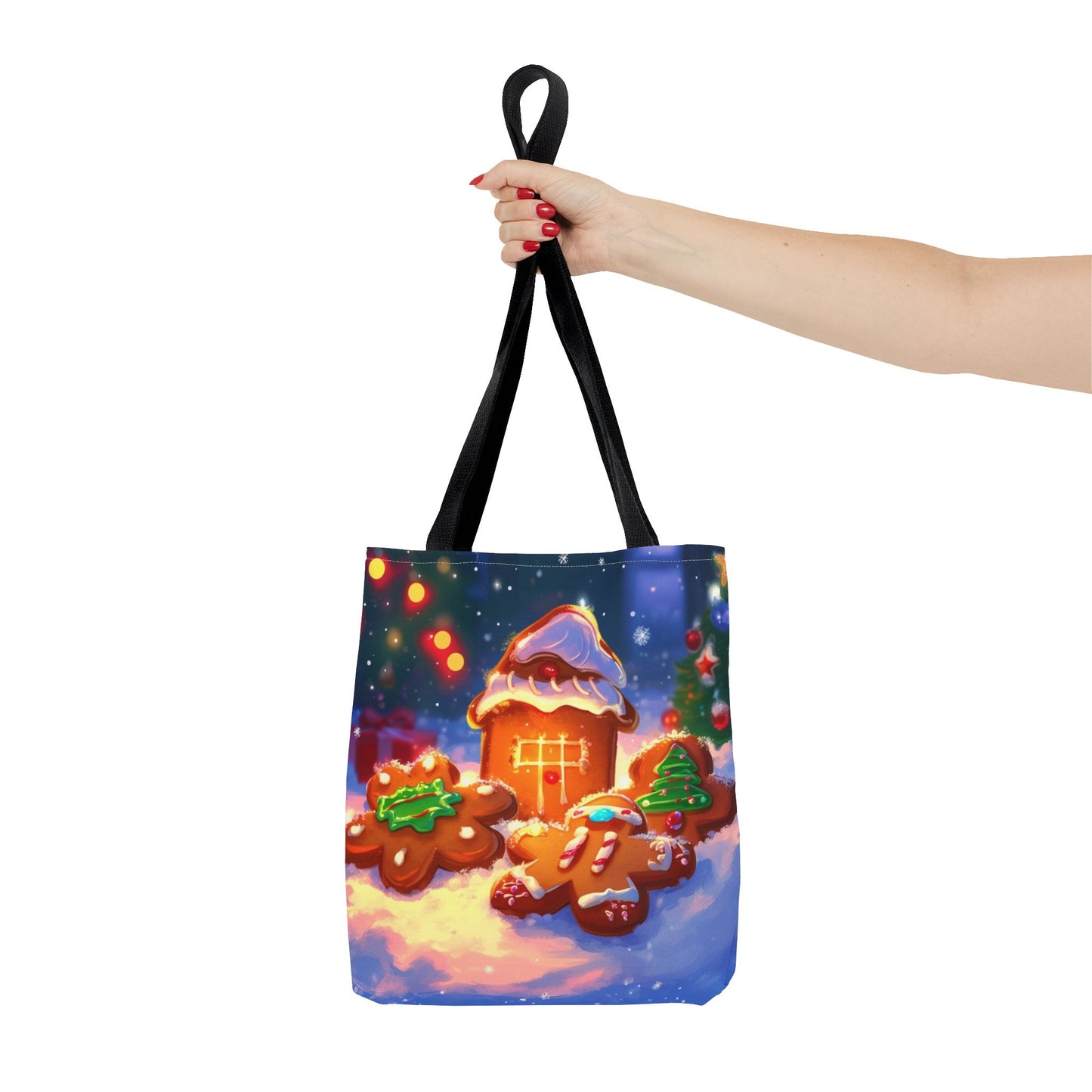 Gingerbread Cookies Tote Bag (AOP)