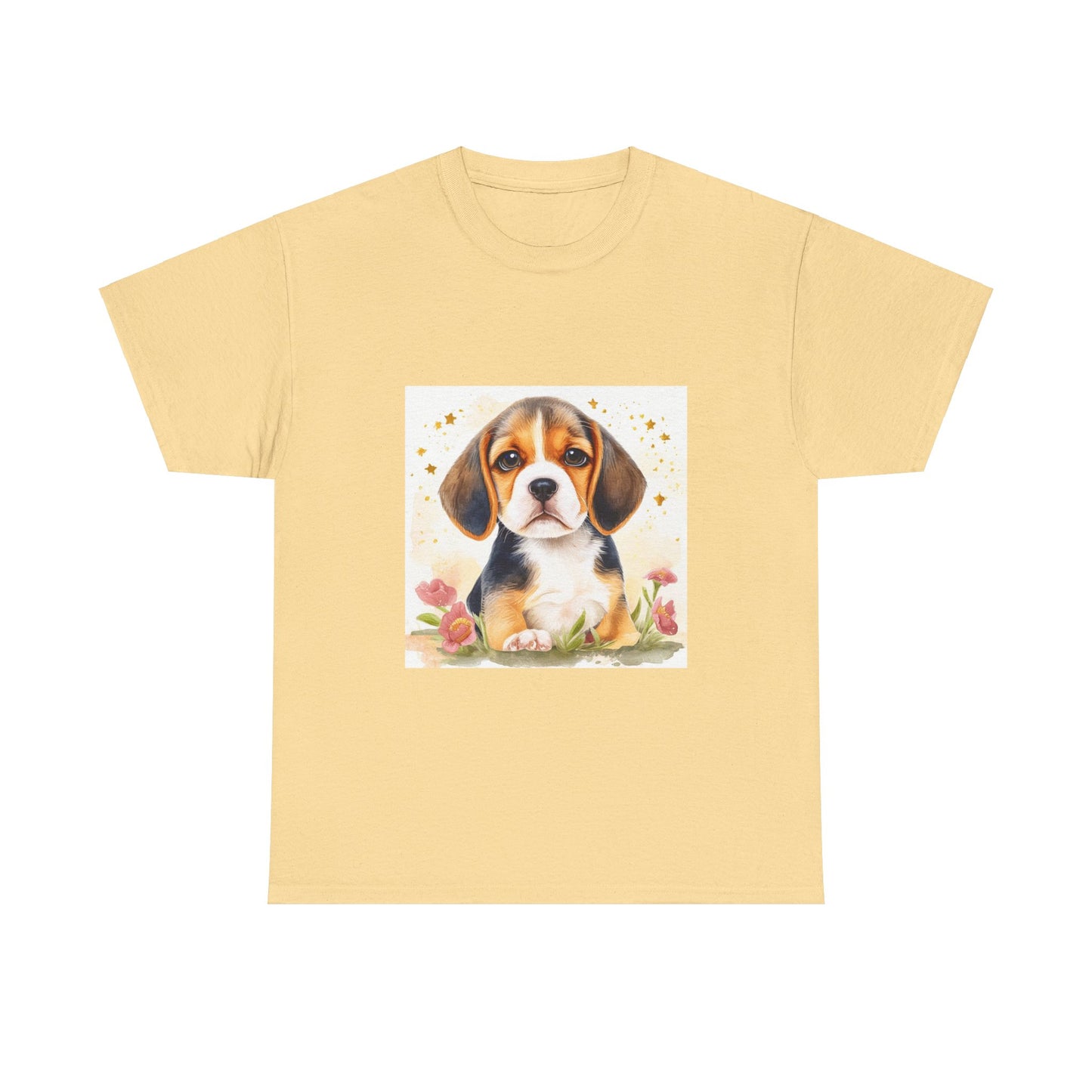 Beagle Puppy Unisex Heavy Cotton Tee