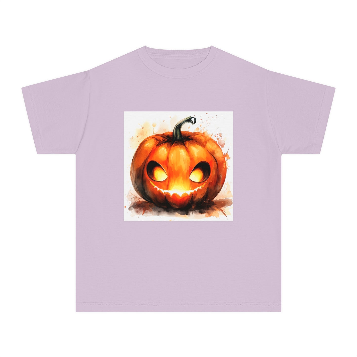 Cute Happy Jack o' Lantern Youth Midweight Tee