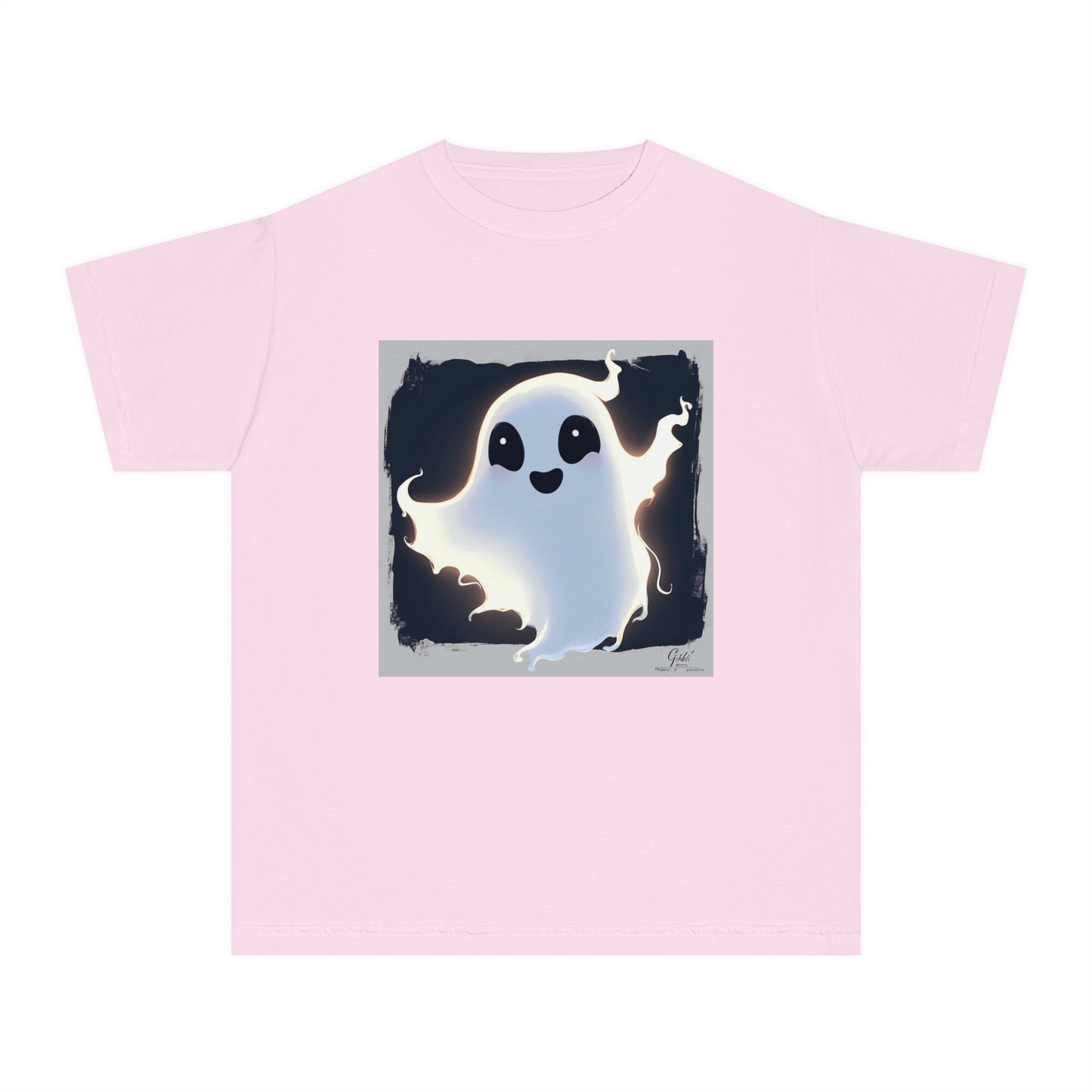 Cute Happy Ghost Youth Midweight Tee