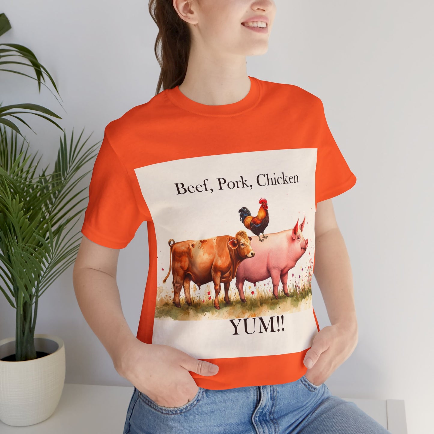 YUM! Unisex Jersey Short Sleeve Tee