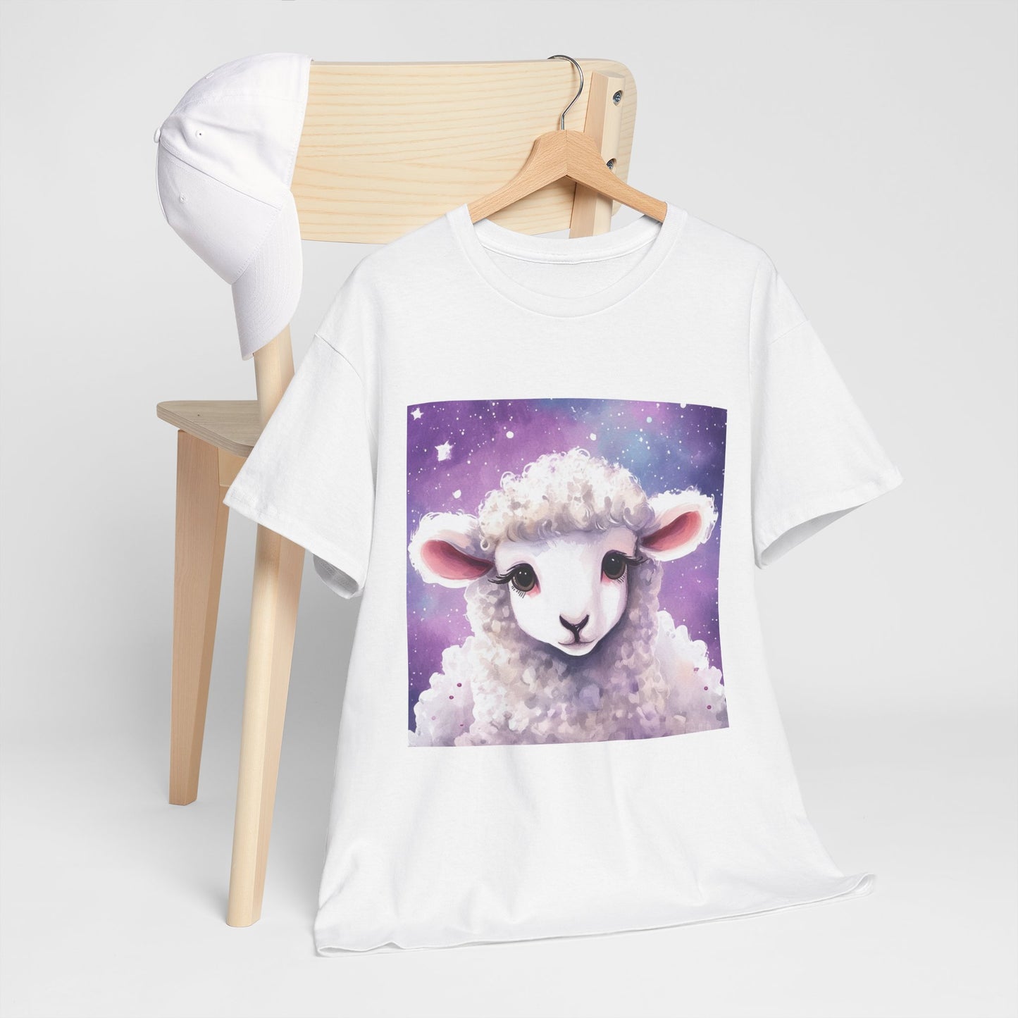 Fuzzy Lamb Unisex Heavy Cotton Tee