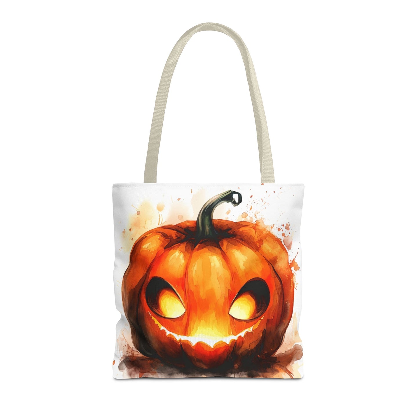 Cute Happy Jack o Lantern Tote Bag (AOP)