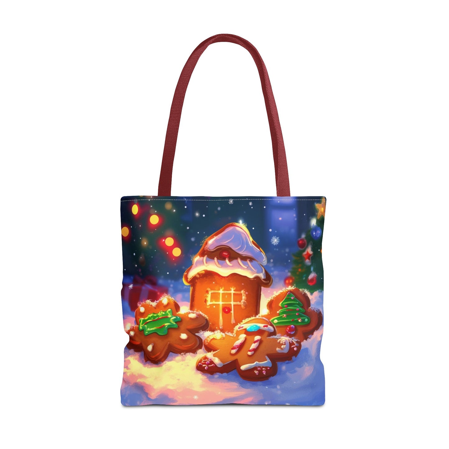 Gingerbread Cookies Tote Bag (AOP)