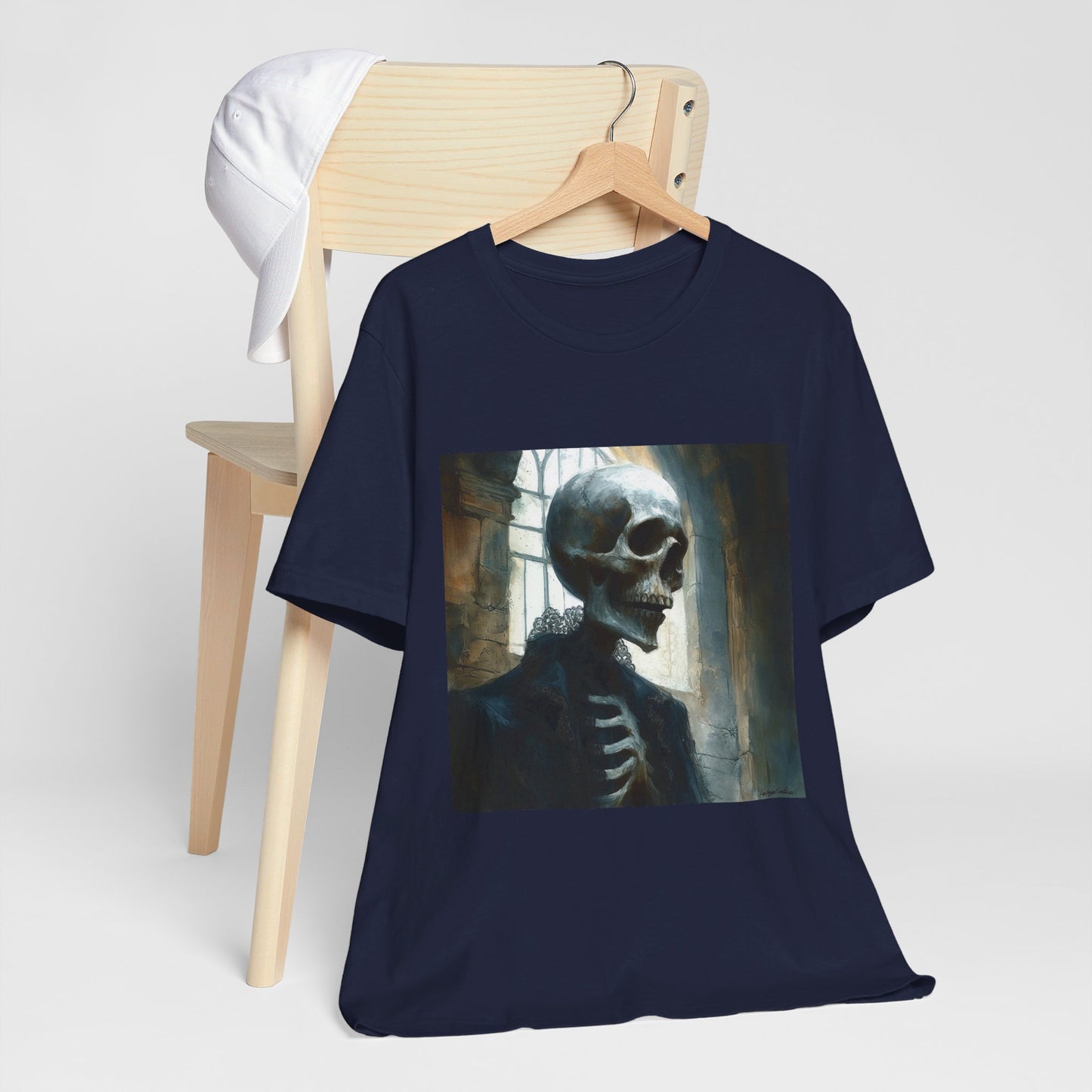 Victorian Skeleton Unisex Jersey Short Sleeve Tee