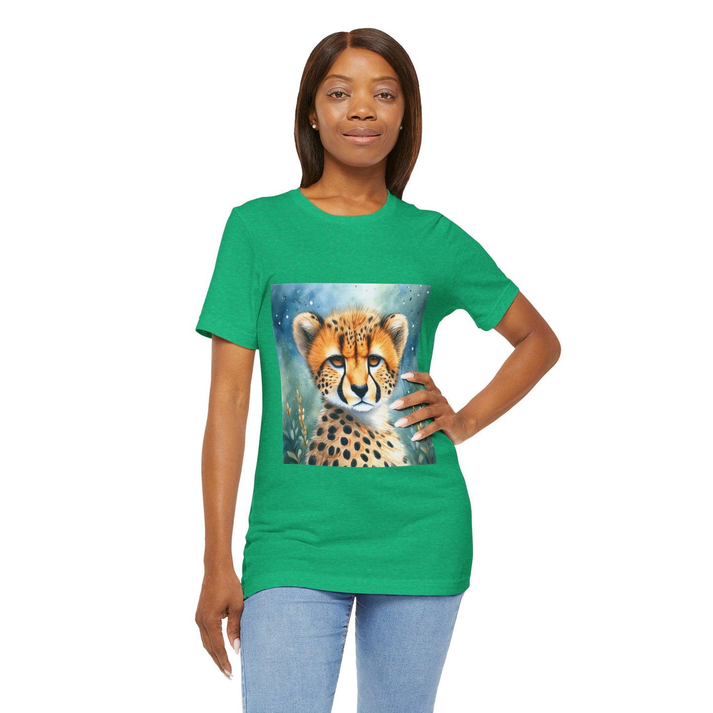 Cheetah Unisex Jersey Short Sleeve Tee