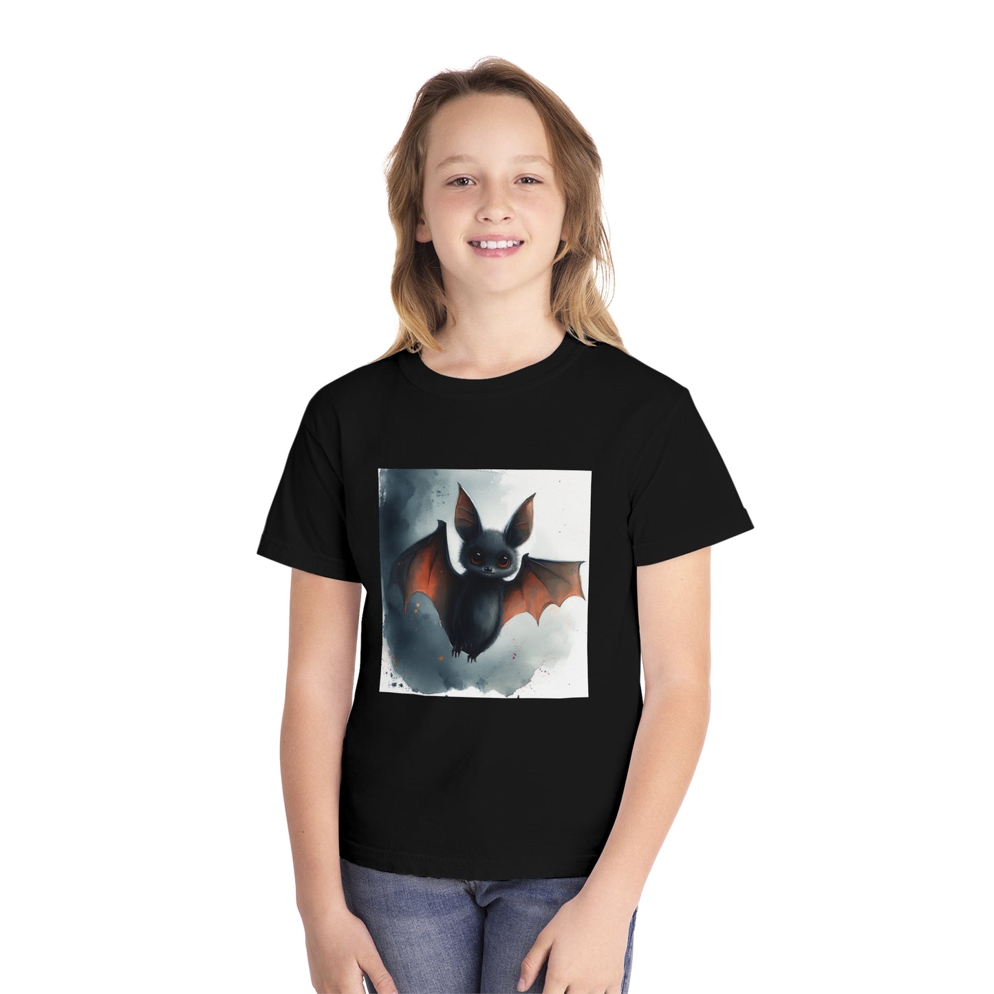 Adorable Baby Bat Youth Midweight Tee