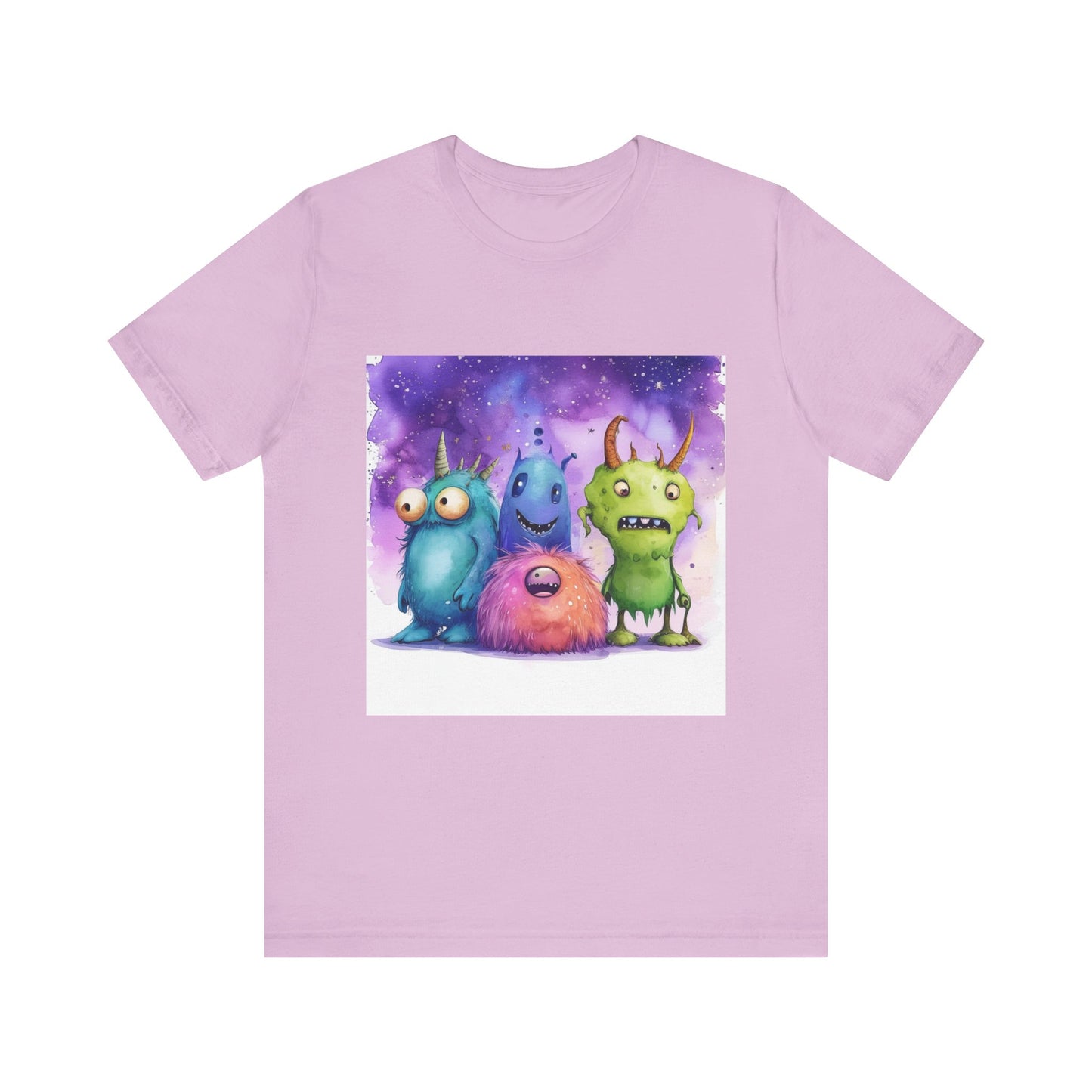 Cartoon Movie Monsters Unisex Jersey Short Sleeve Tee