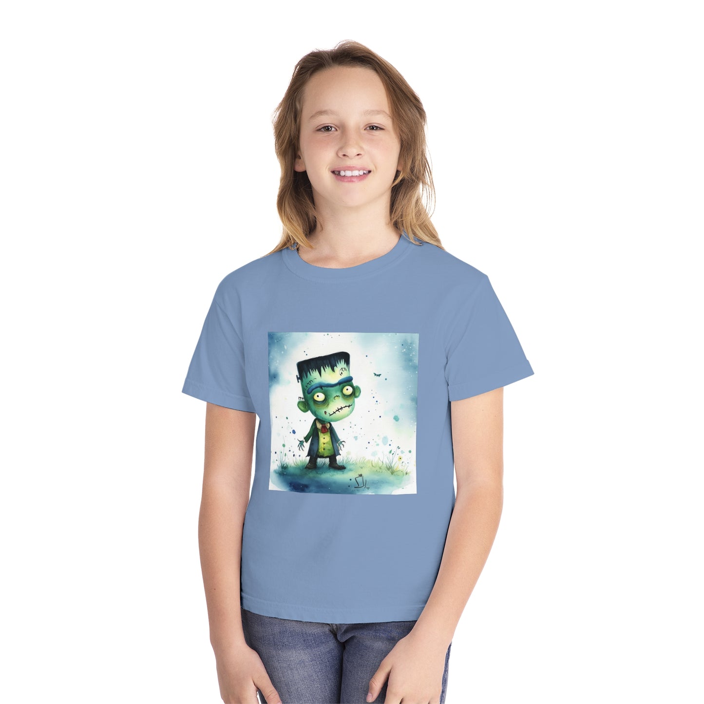 Cute Frankenstein Youth Midweight Tee