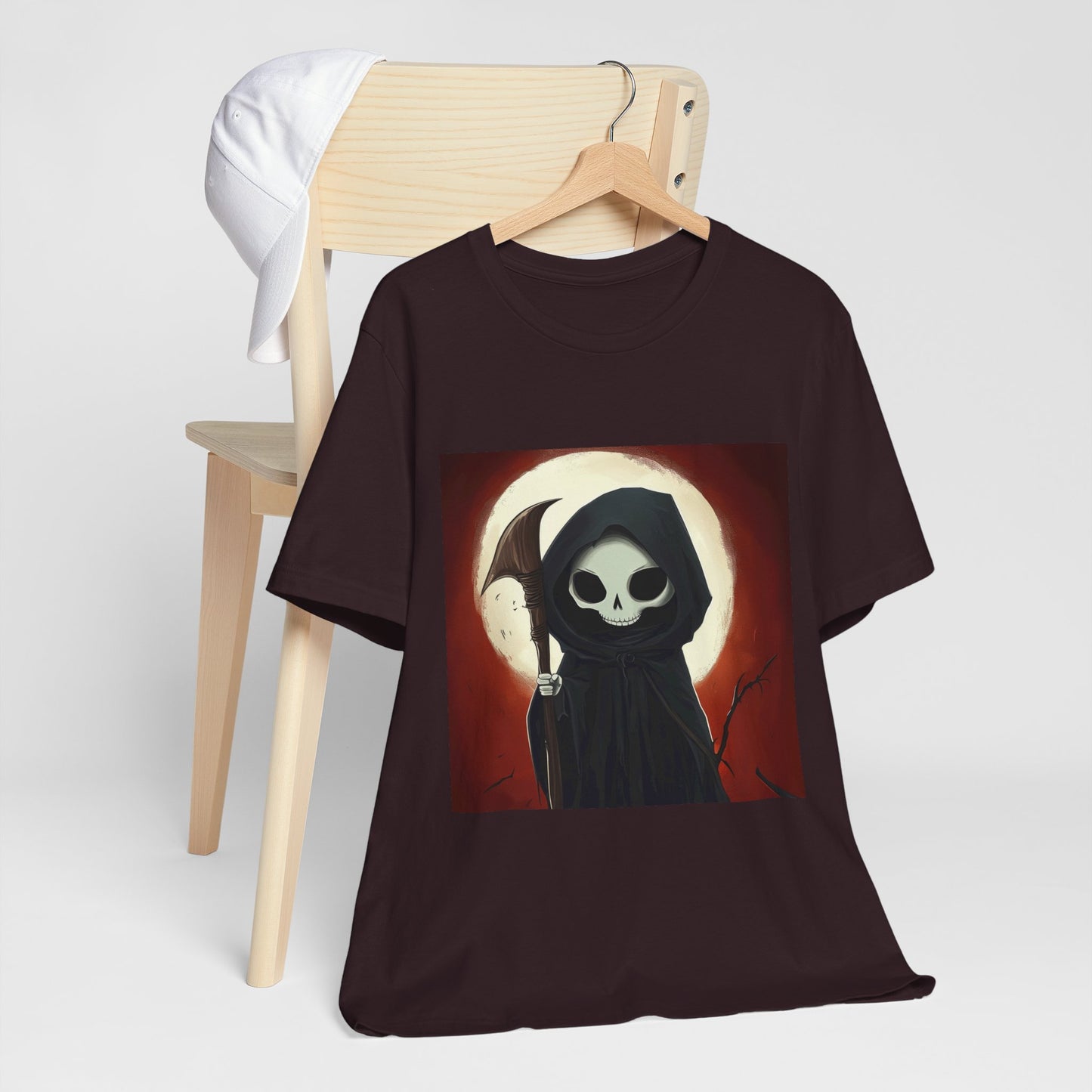 Cute Grim Reaper Unisex Jersey Short Sleeve Tee