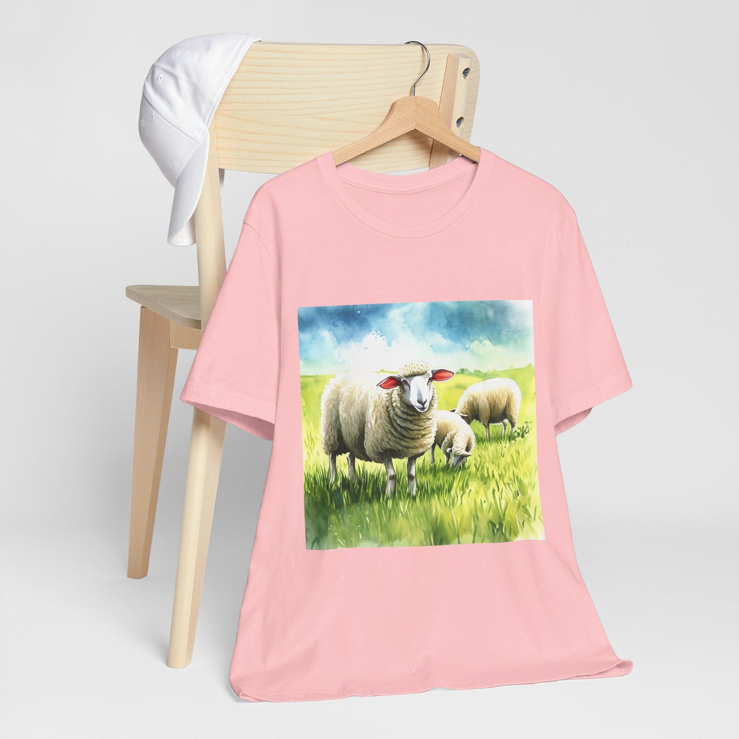 Adorable Sheep Unisex Jersey Short Sleeve Tee