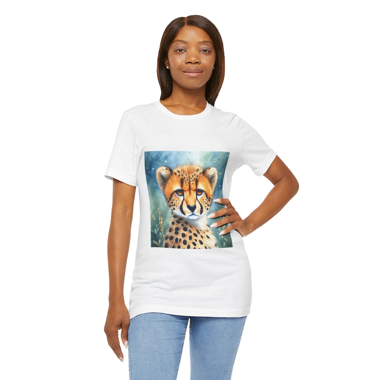 Cheetah Unisex Jersey Short Sleeve Tee