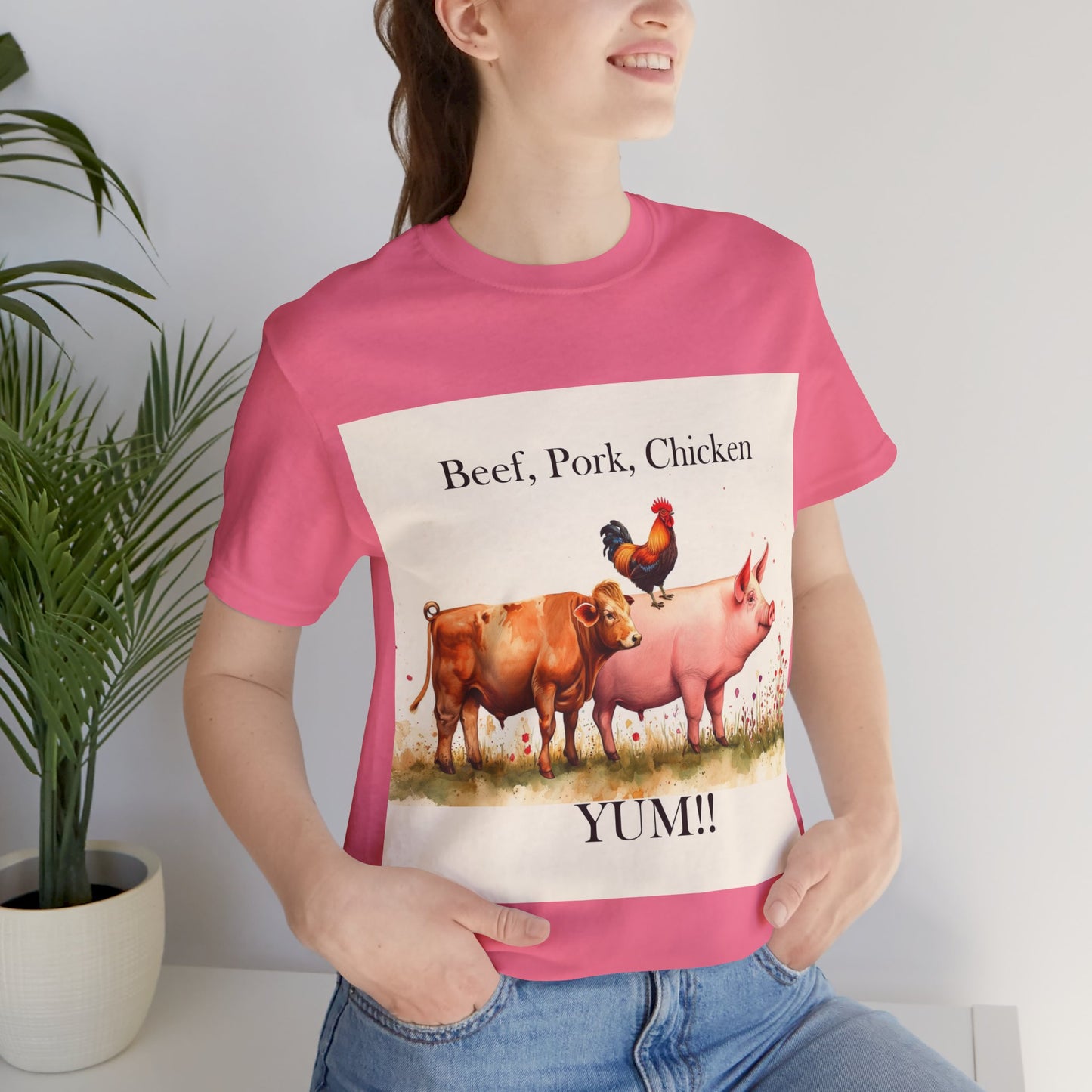 YUM! Unisex Jersey Short Sleeve Tee