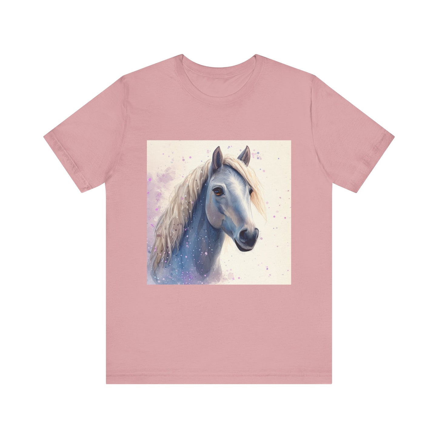 Baby White Horse Unisex Jersey Short Sleeve Tee