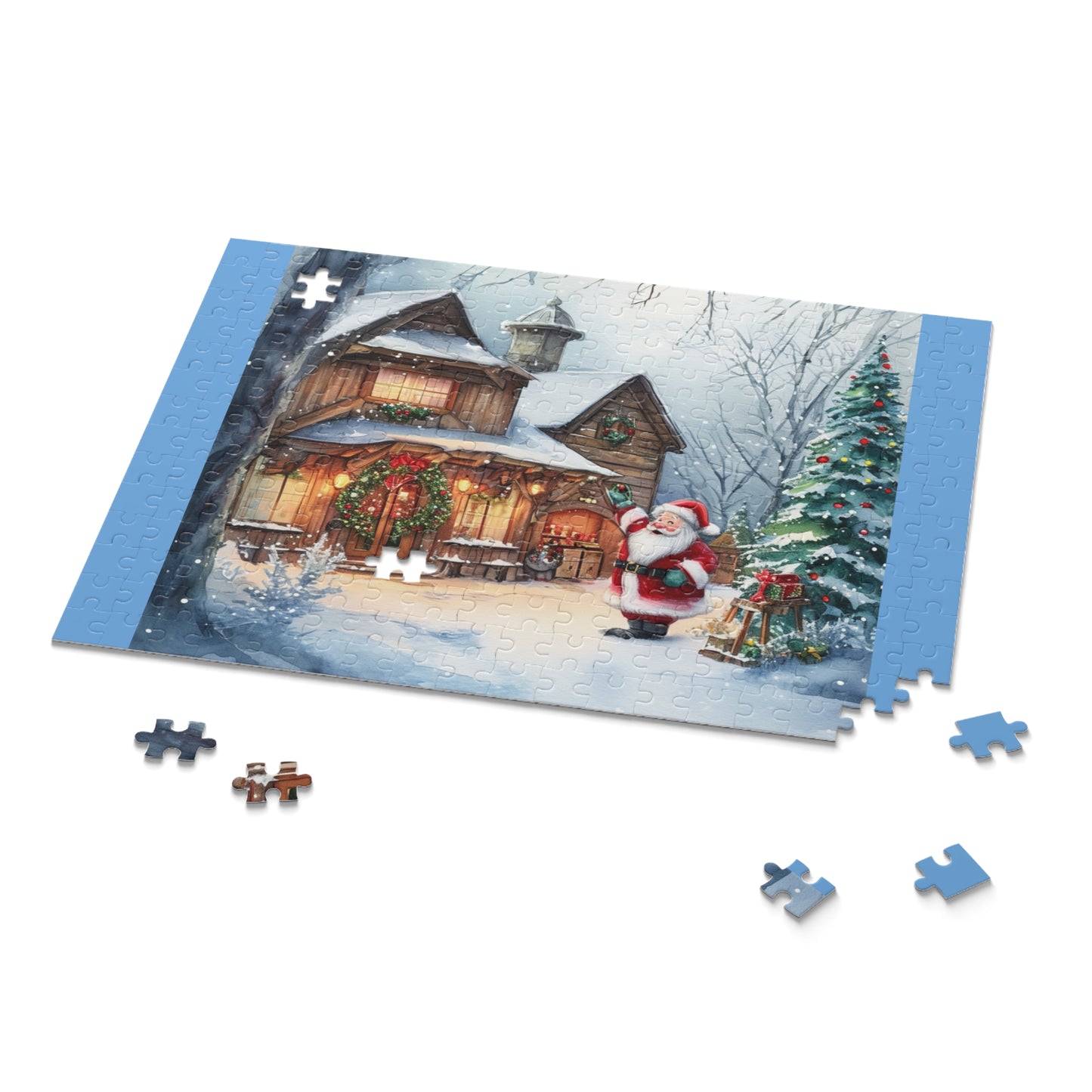 Santa's Workshop Puzzle (120, 252, 500-Piece)