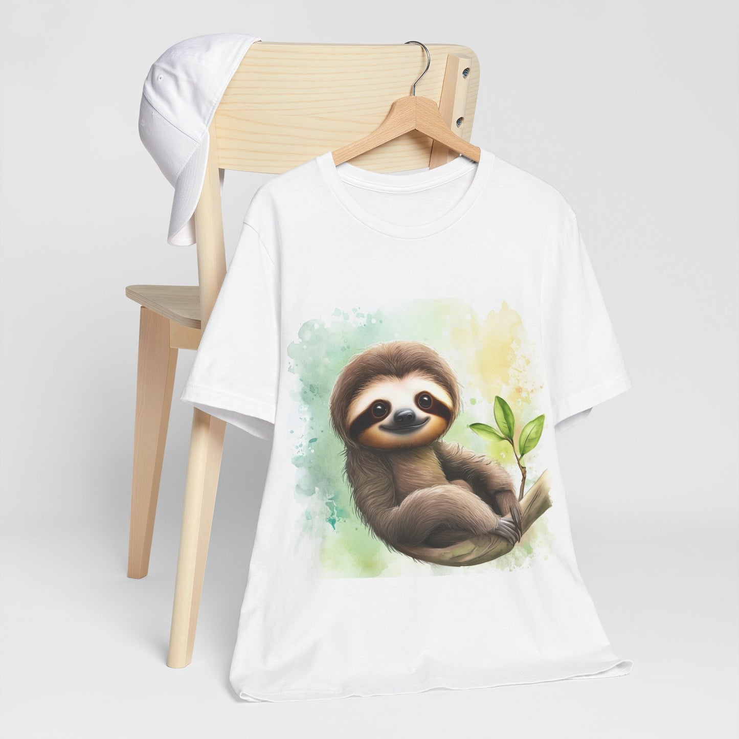 Cute Sloth Unisex Jersey Short Sleeve Tee