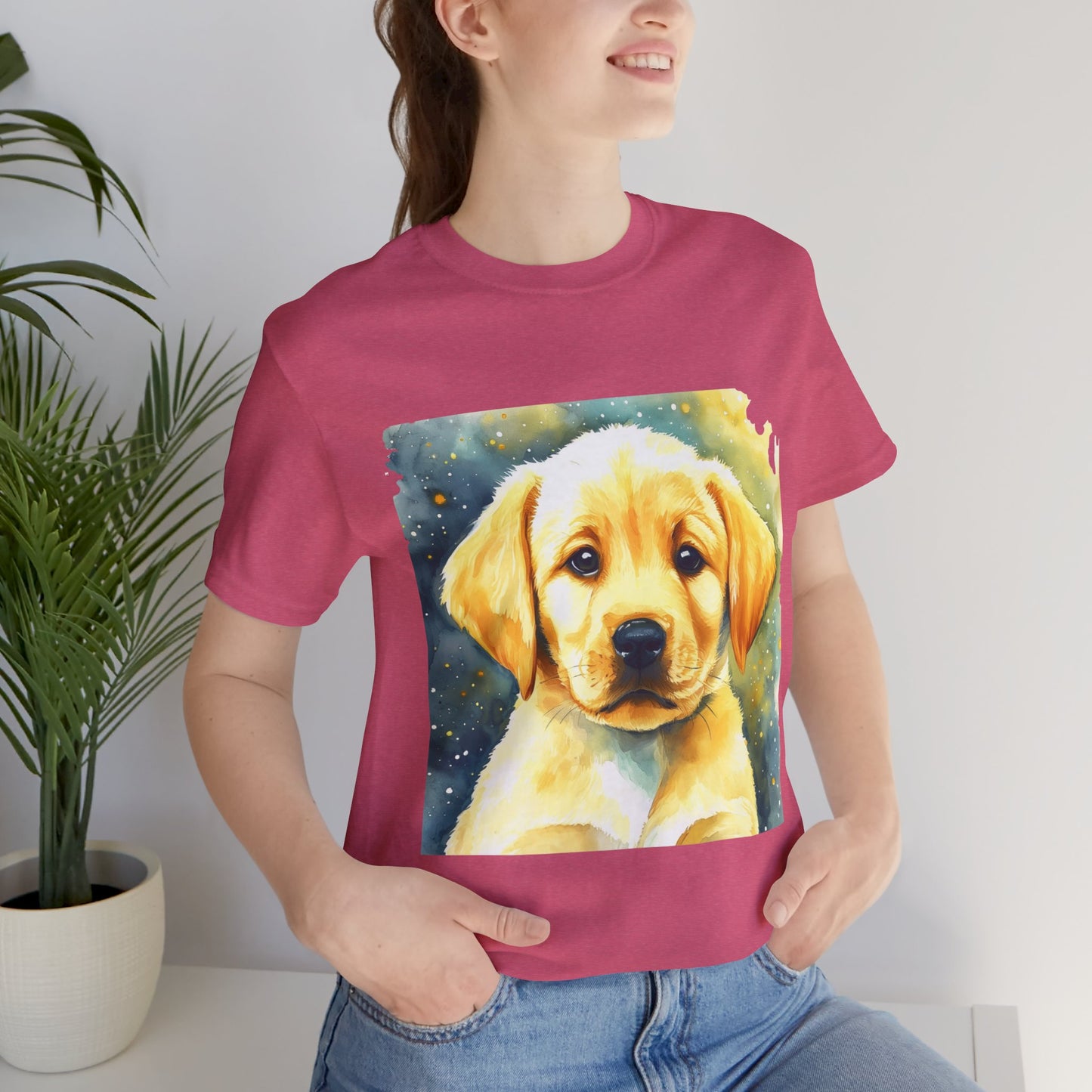 Yellow Lab Unisex Jersey Short Sleeve Tee