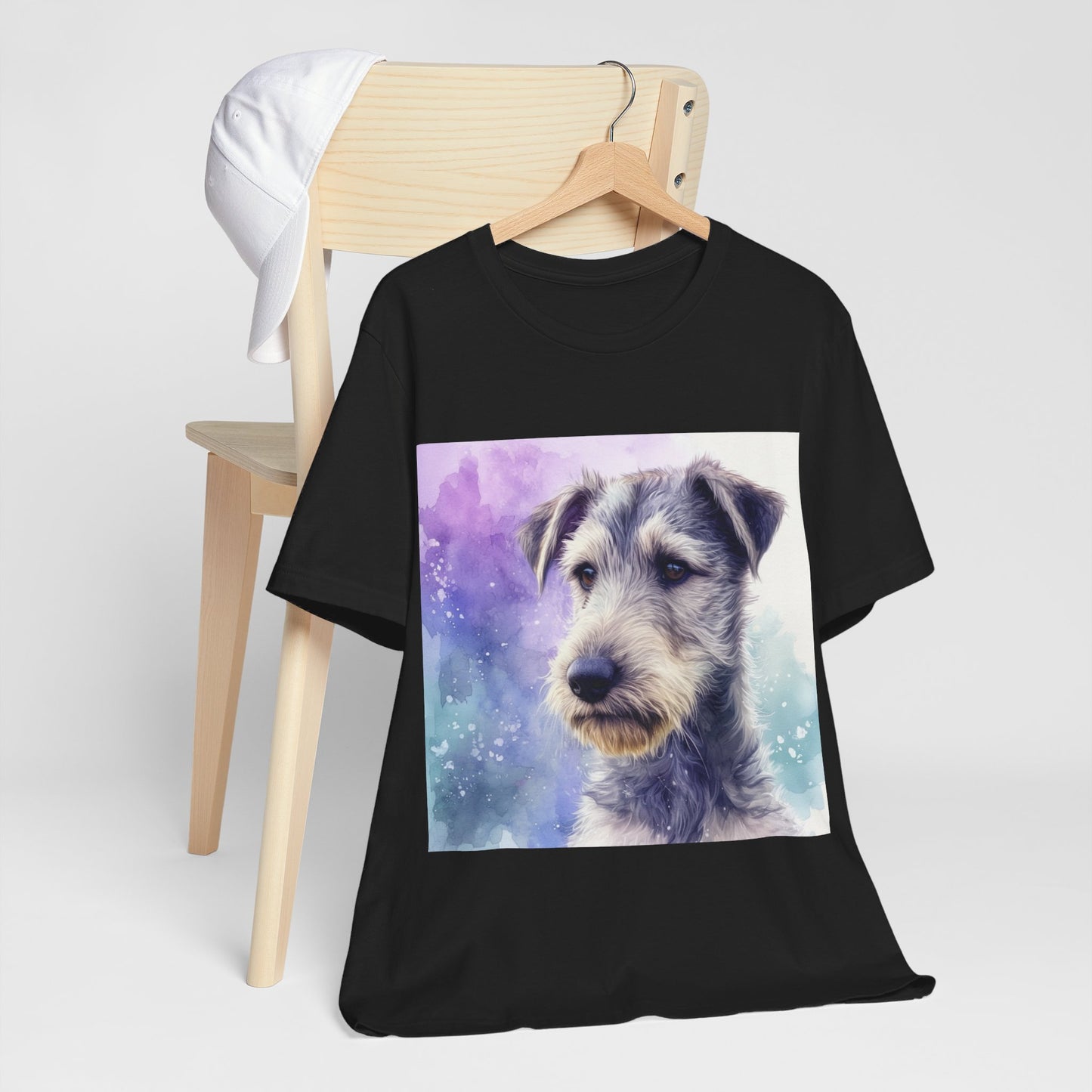 Galaxy Irish Wolfhound Unisex Jersey Short Sleeve Tee