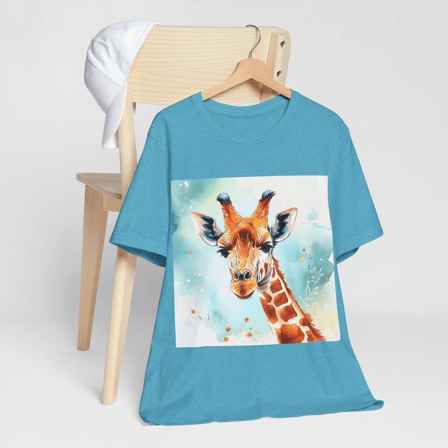 Cute Giraffe Unisex Jersey Short Sleeve Tee