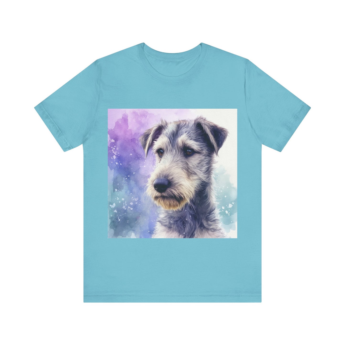 Galaxy Irish Wolfhound Unisex Jersey Short Sleeve Tee