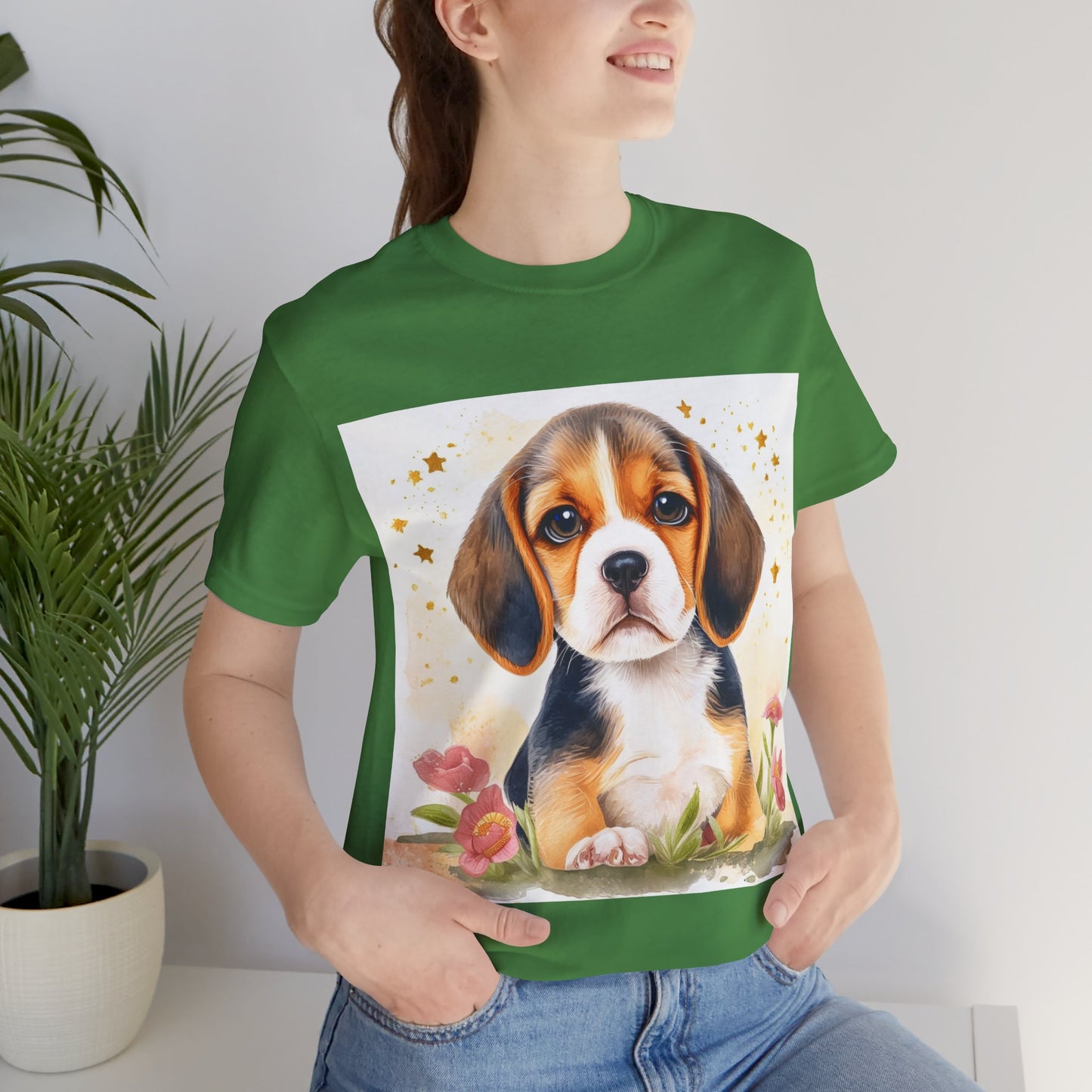 Beagle Unisex Jersey Short Sleeve Tee