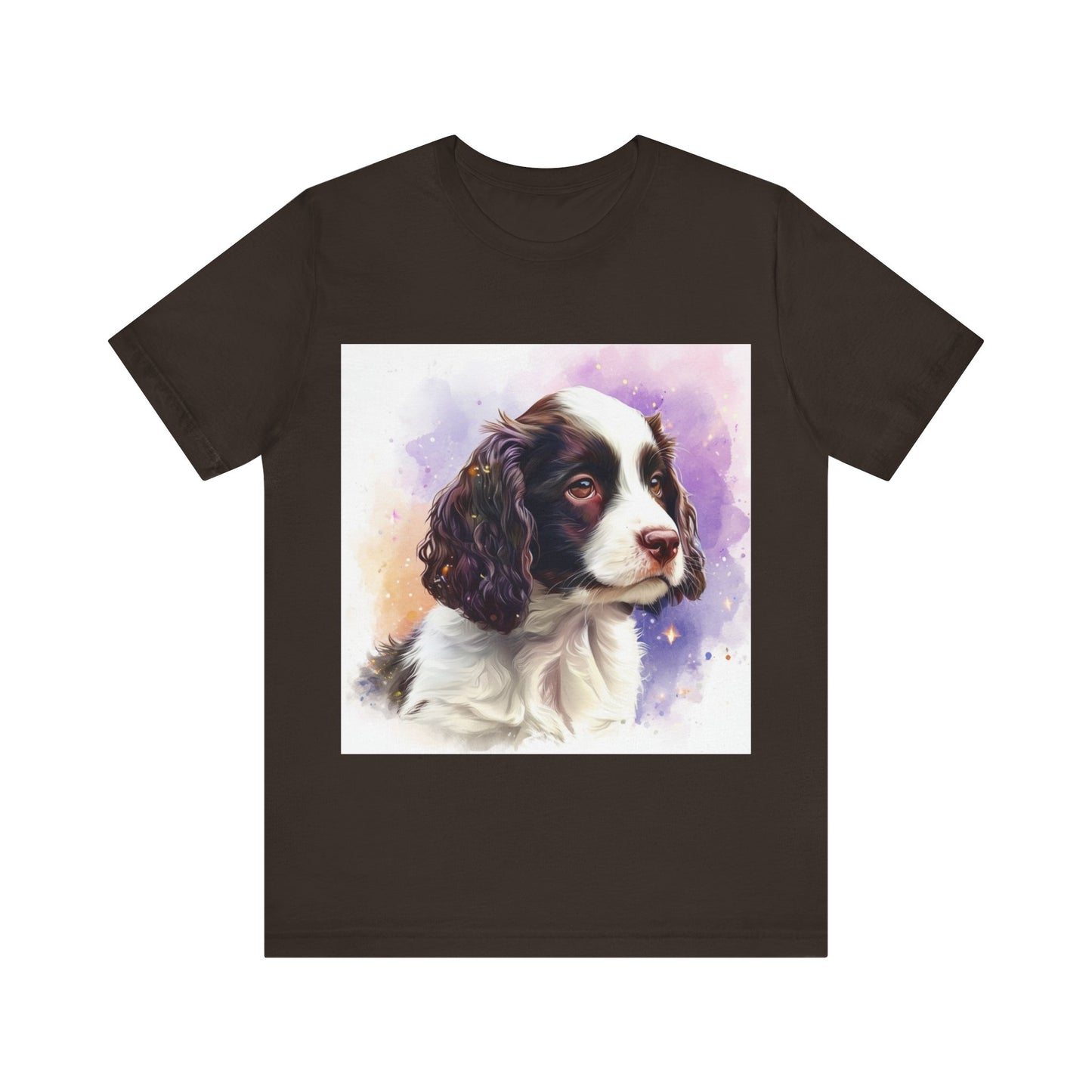 Cute Springer Spaniel Unisex Jersey Short Sleeve Tee